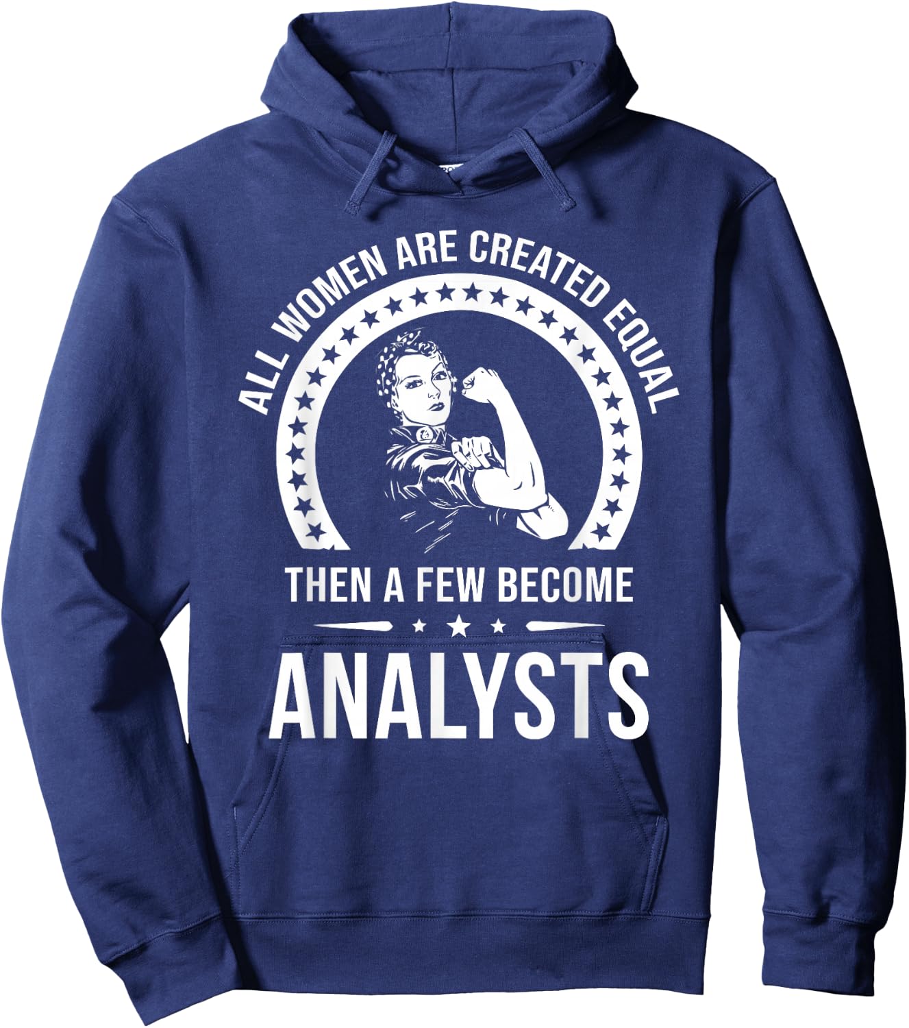 Analyst Shirts | Analyst Hoodie - Hoodie | Navy