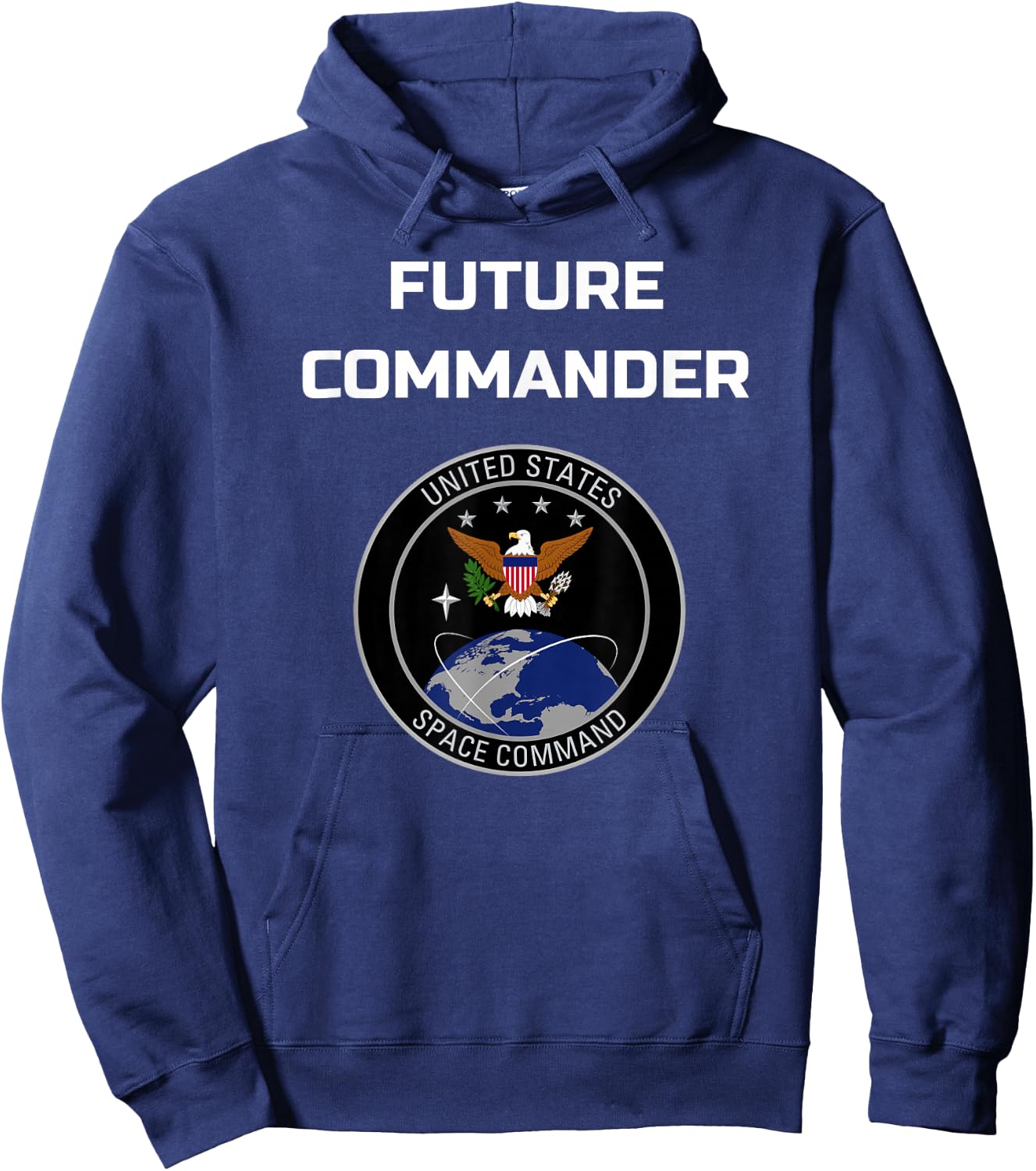 Future Commander United States Space Command Hoodie - Hoodie | Navy