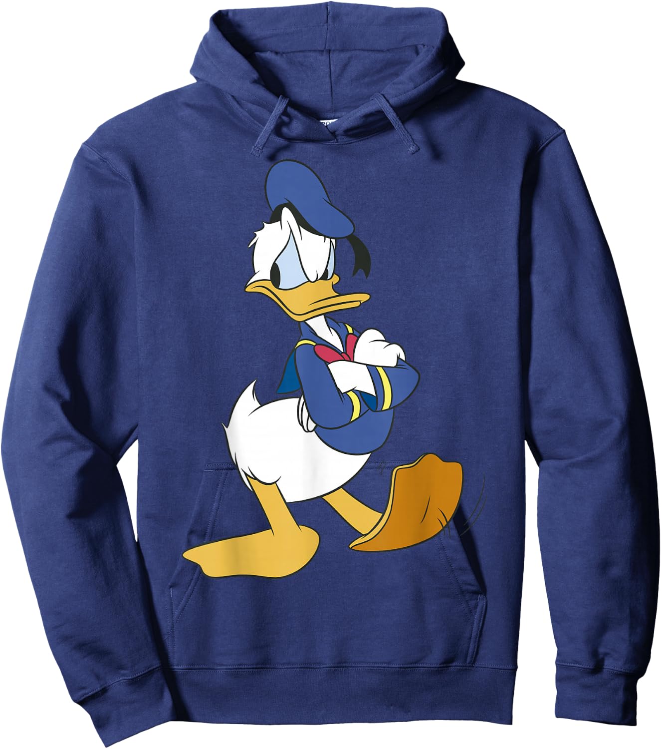 Disney Mickey And Friends Donald Duck Traditional Portrait Hoodie - Hoodie | Navy