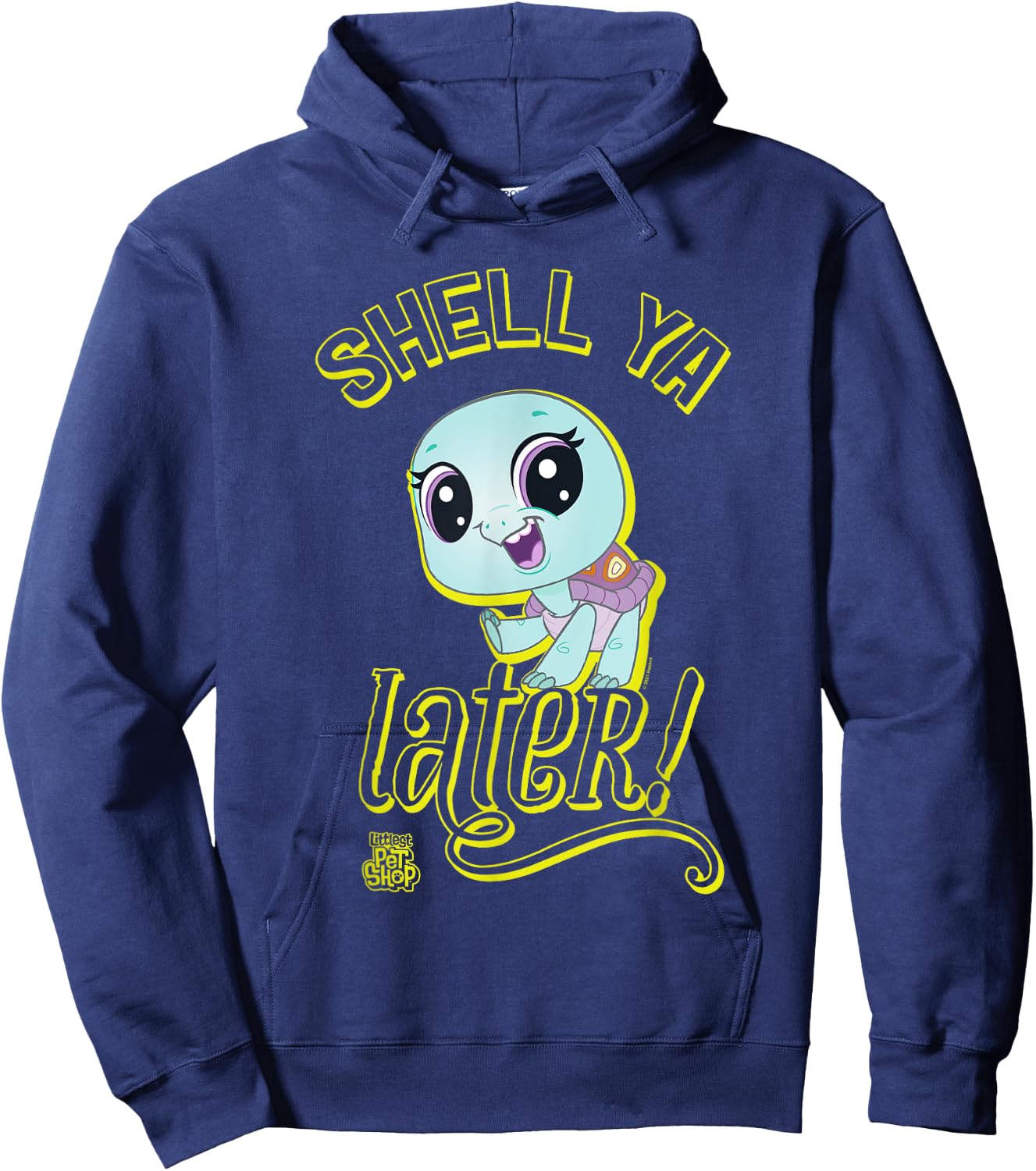 Littlest Pet Shop Shell Ya Later Turtle! Hoodie - Hoodie | Navy