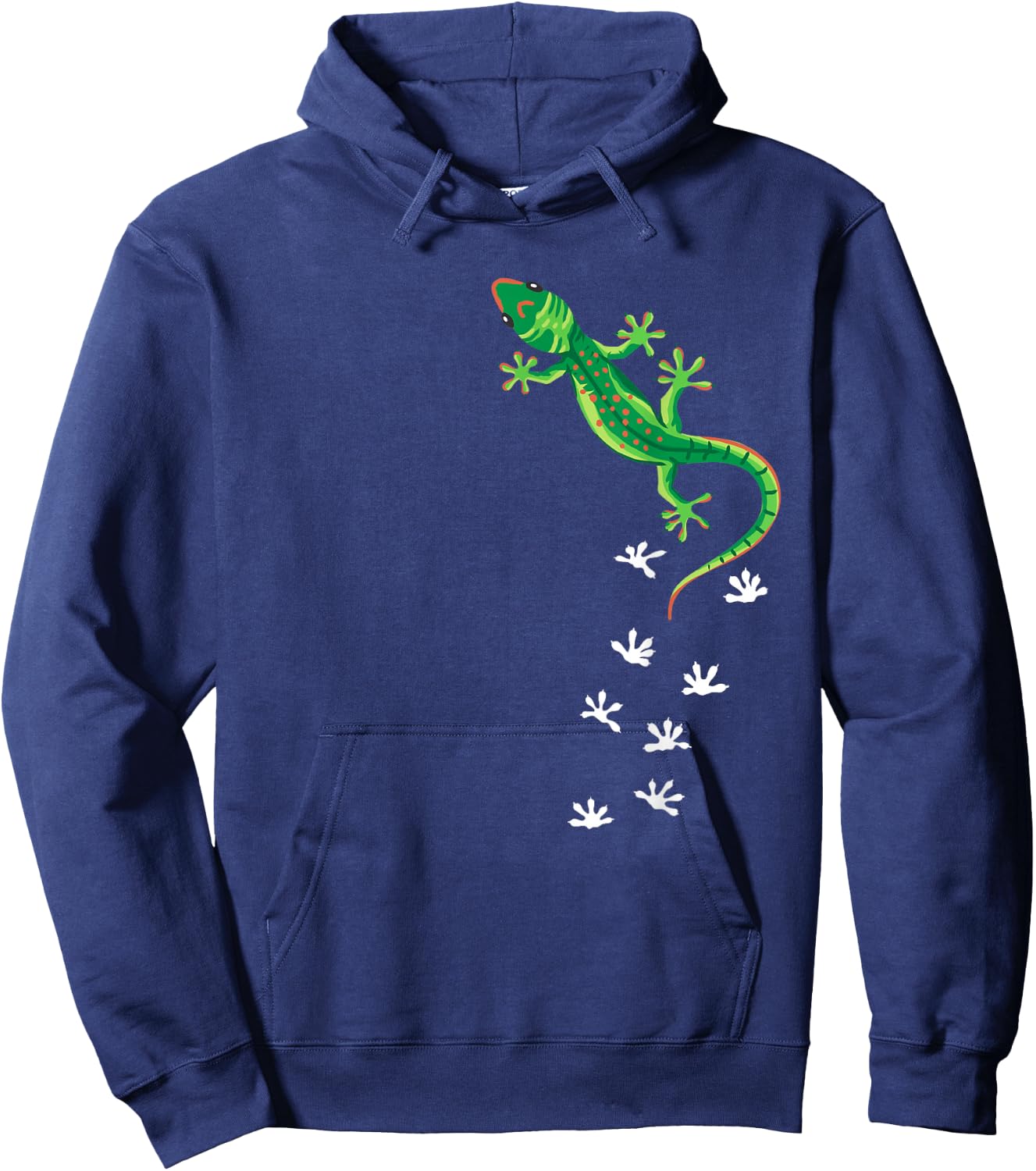 Cool Lizard Art Men Women Herpetology Reptile Lizard Lover Small Hoodie - Hoodie | Navy