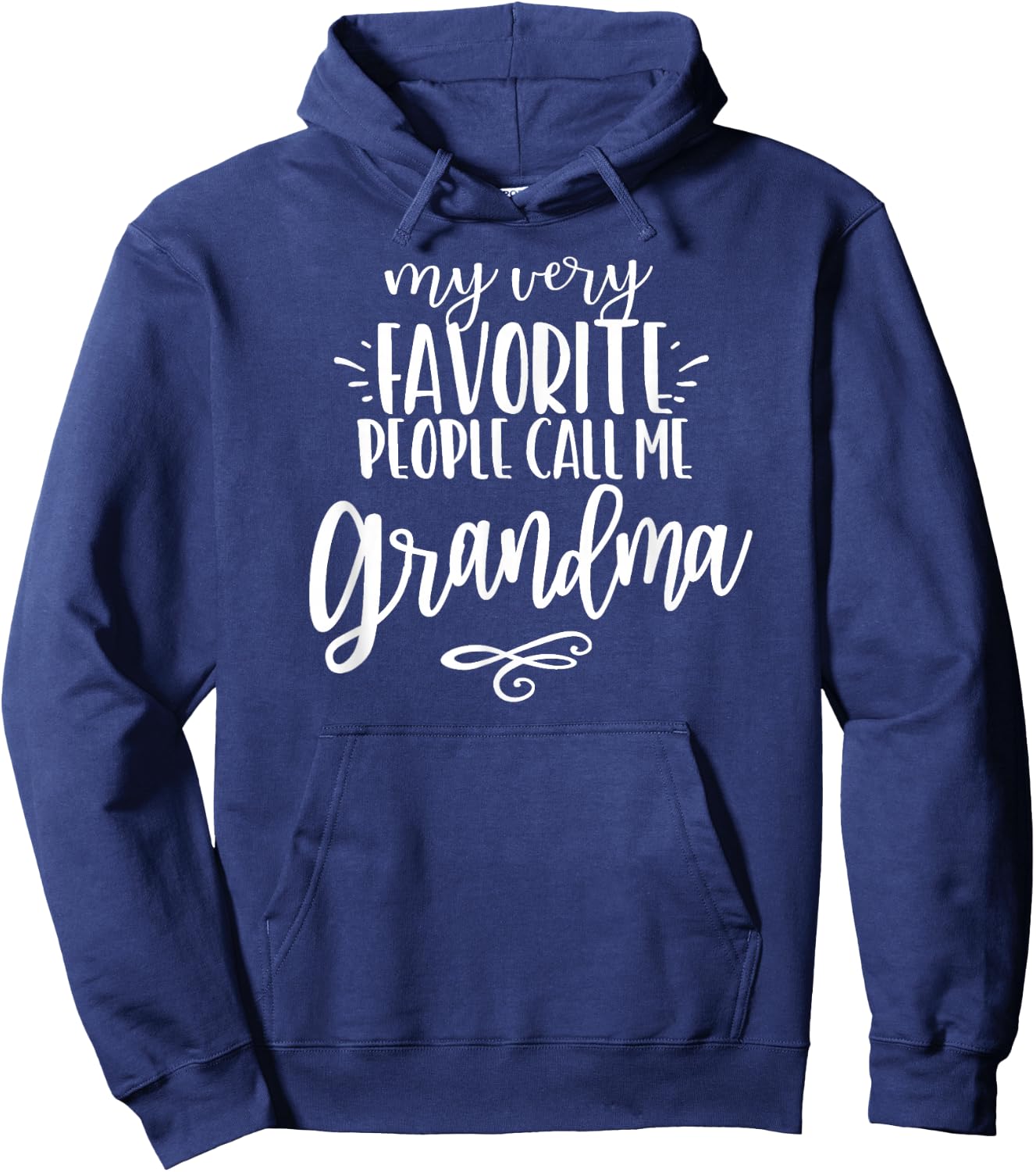 Favorite People - Great Gift Grandmas, Nanas, and More Hoodie - Hoodie | Navy
