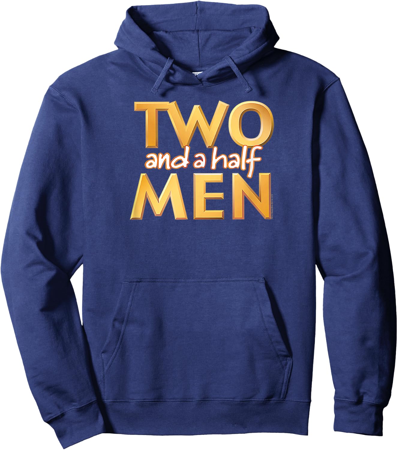 Two and a Half Men Logo Hoodie - Hoodie | Navy