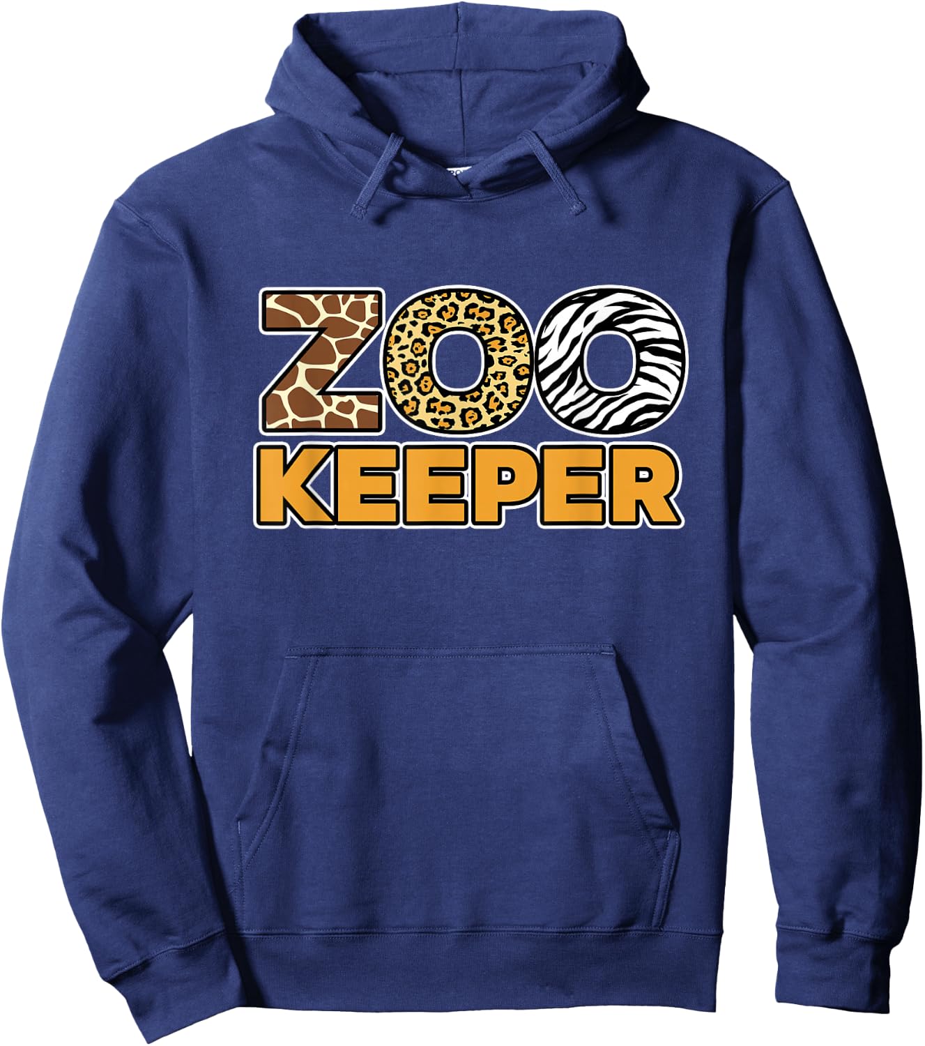 Zookeeper African Savanna Hoodie - Hoodie | Navy