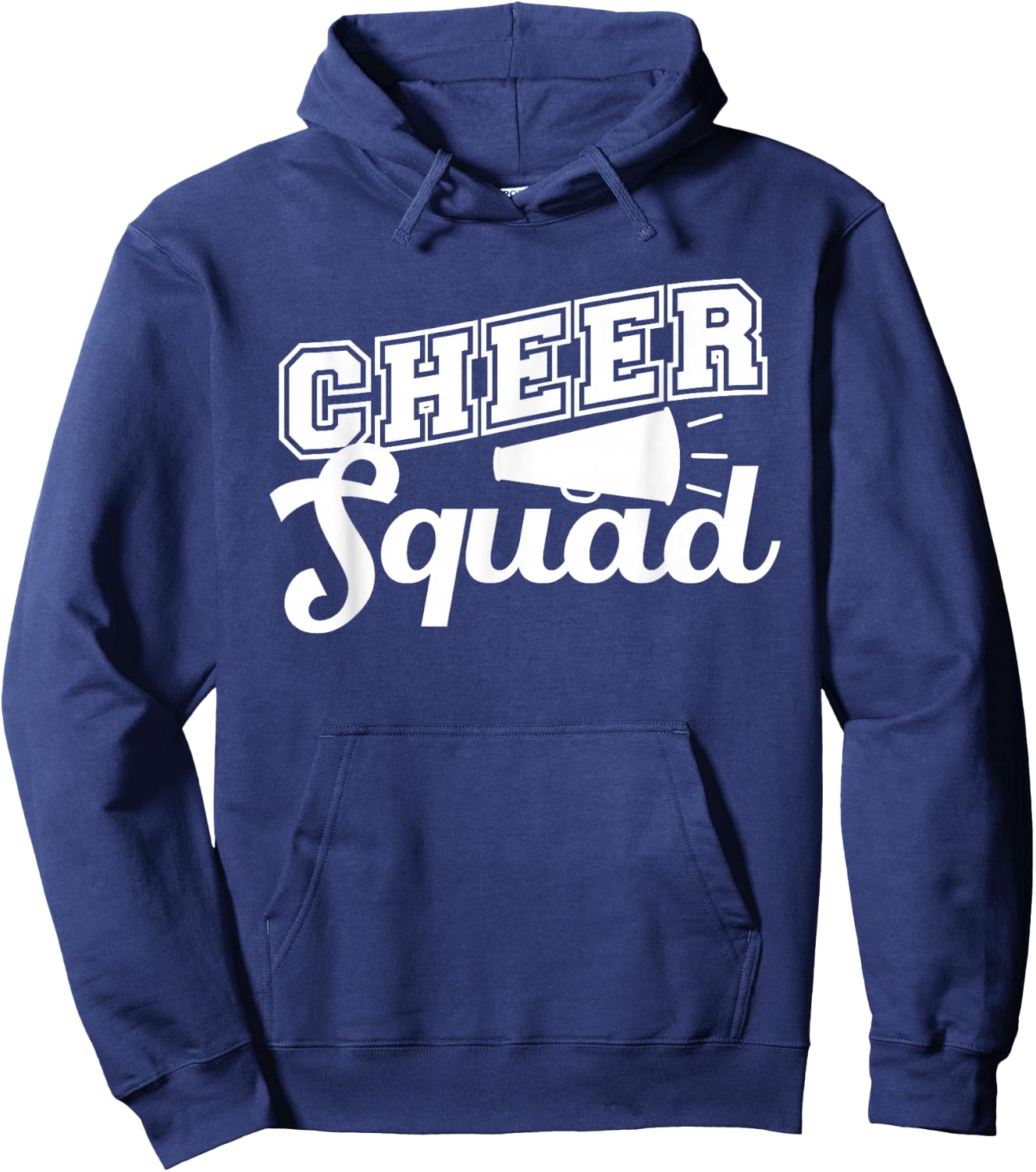 Cute Cheerleader Art Women Girls Cheer Squad Cheer Flyer Hoodie - Hoodie | Navy