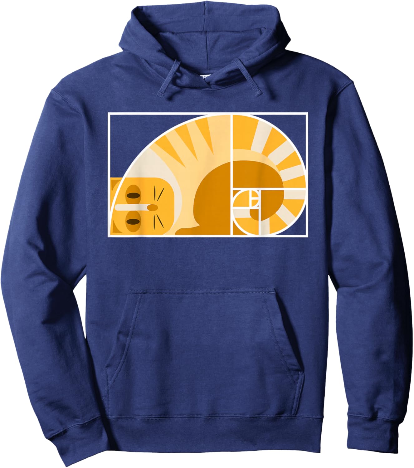 Golden Ratio Architecture Funny Cat Loving Architect Hoodie - Hoodie | Navy