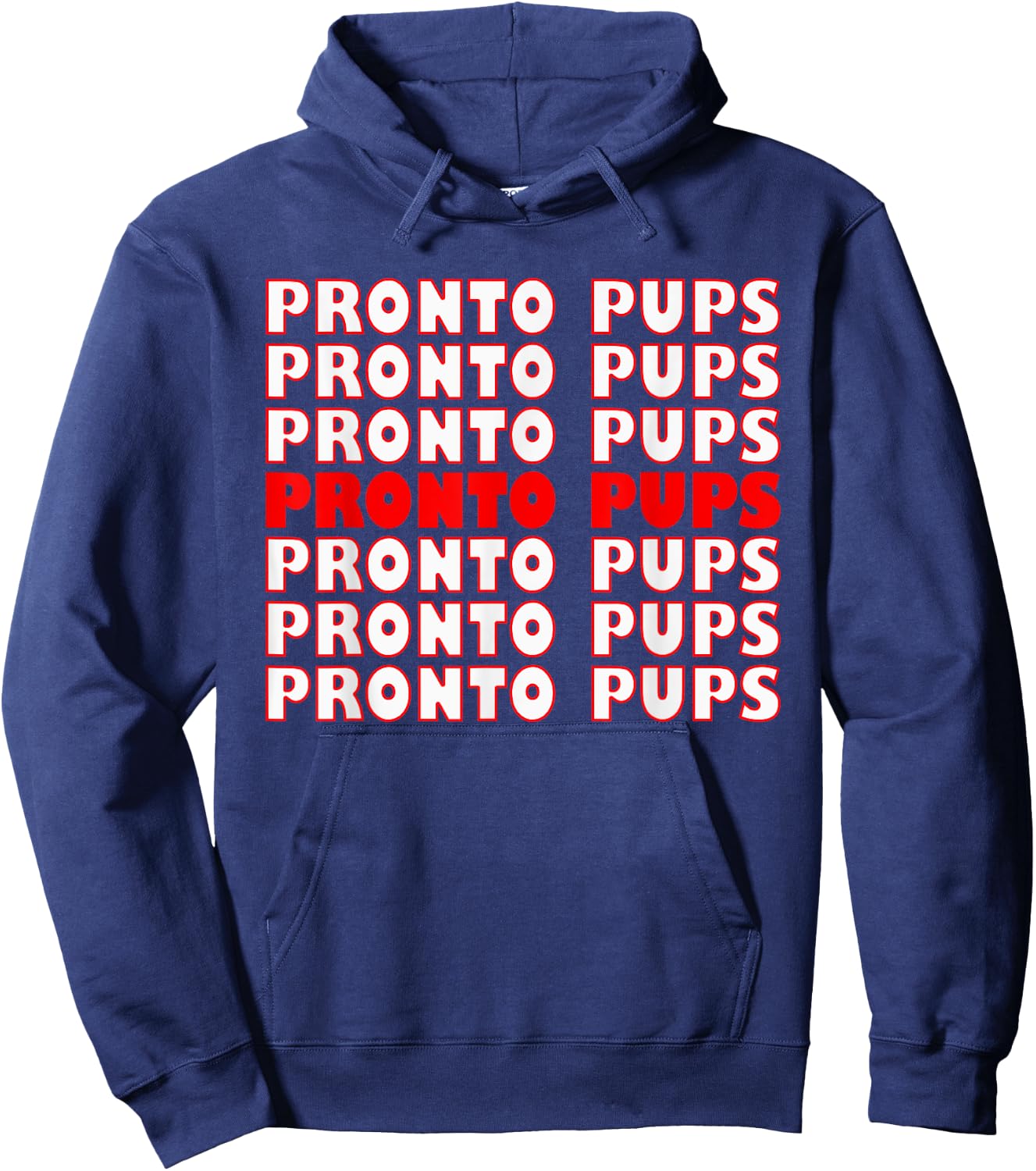 Pronto Pup Design Hoodie - Hoodie | Navy