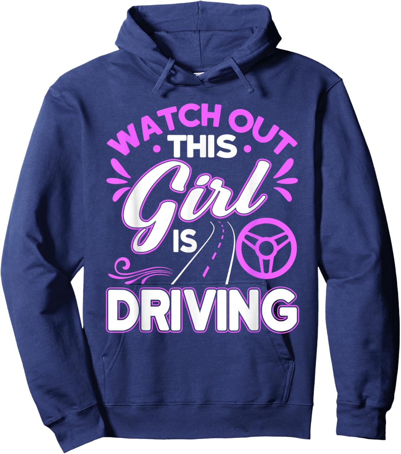 Passed Drivers Test New Driving License Congratulations Teen Hoodie - Hoodie | Navy