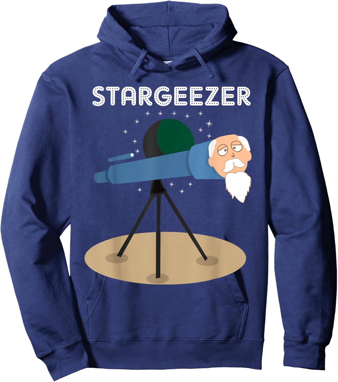 Stargeezer Funny Stargazing Astronaut Astronomy Gifts Men Hoodie - Hoodie | Navy