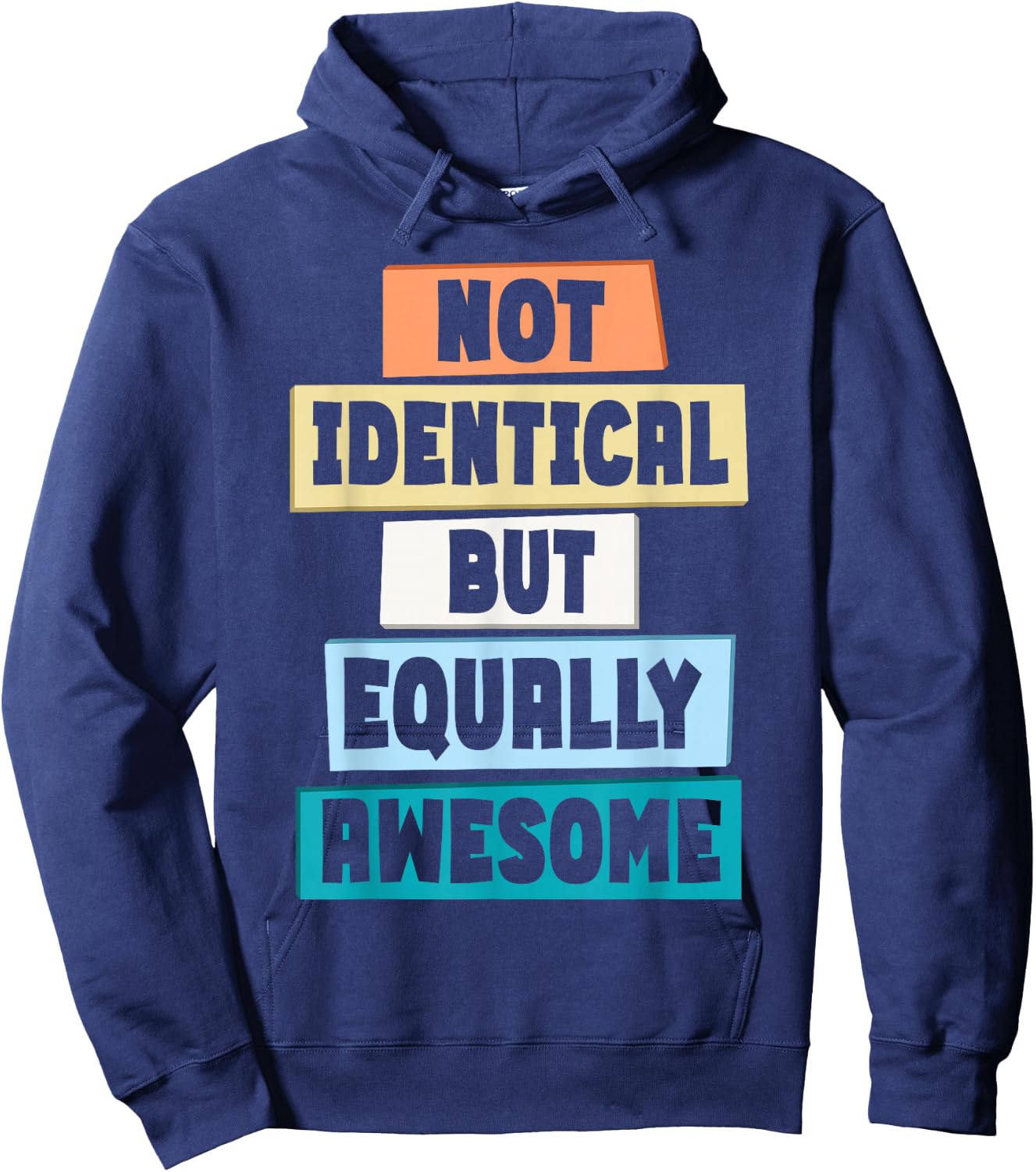 Matching Twin Sibling Twinning Twins Matching Fraternal Hoodie - Hoodie | Navy