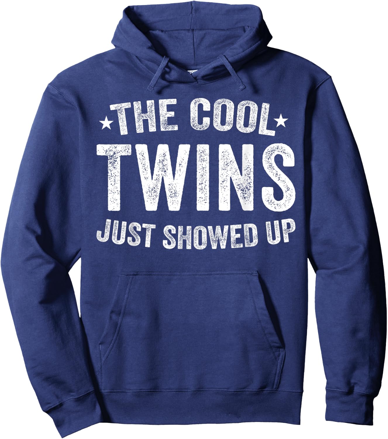 Cool Twins Just Showed Up Spirit Week Matching Twin Day Hoodie - Hoodie | Navy