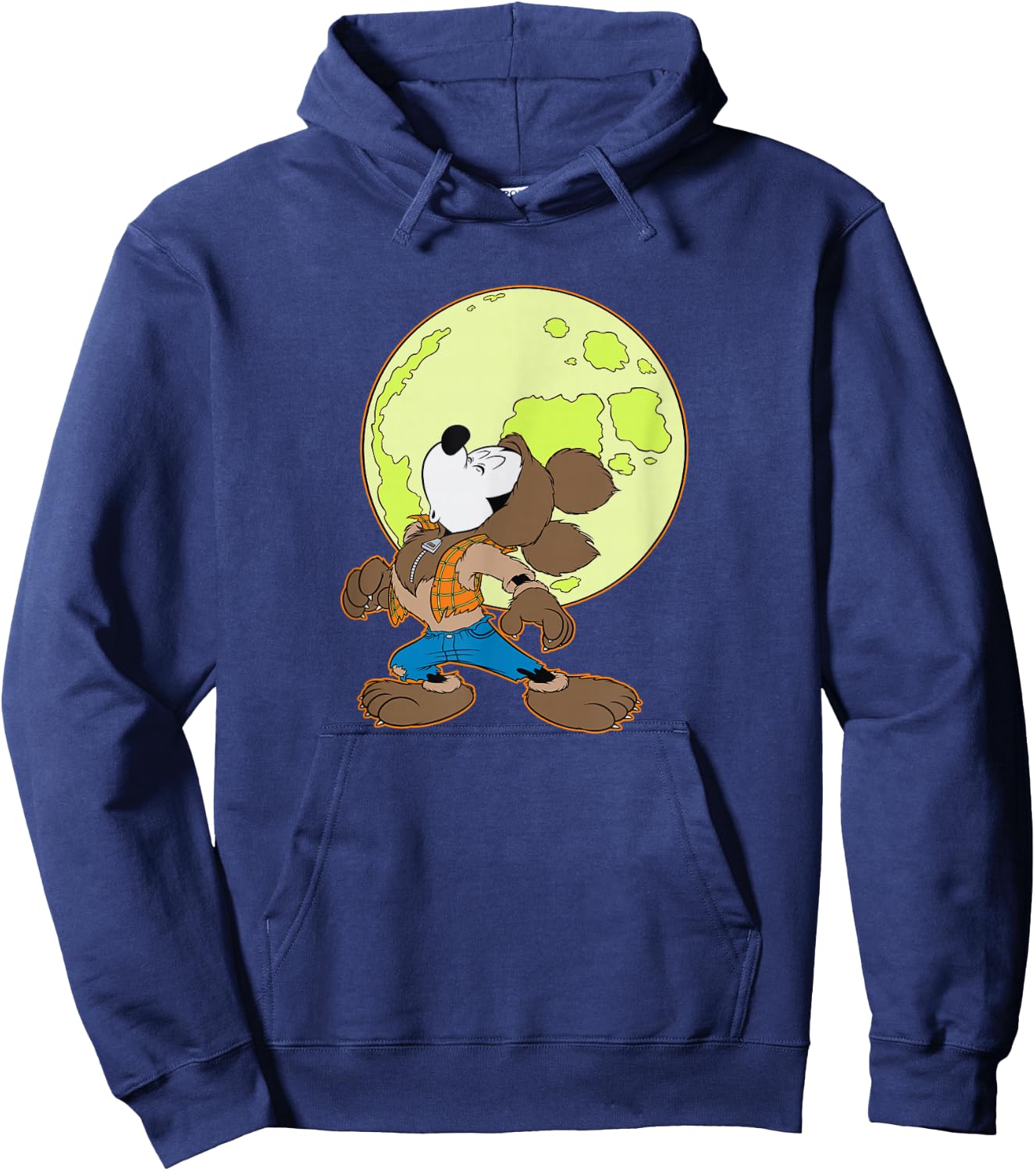 Disney - Halloween Mickey the Wolfman Hoodie - Hoodie | Navy