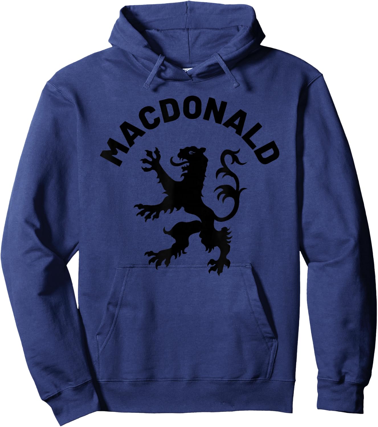 MacDonald Clan Scottish Family Name Scotland Heraldry Hoodie - Hoodie | Navy