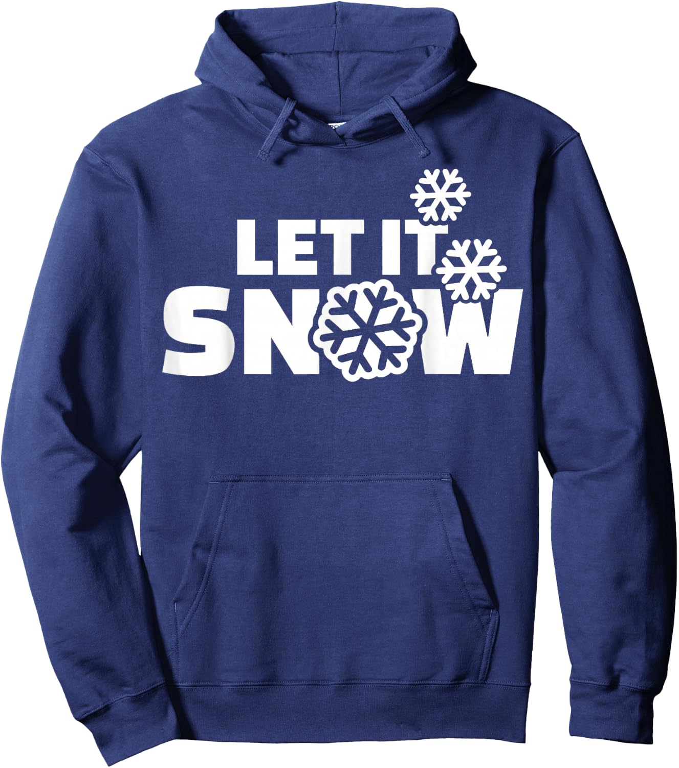 Let it snow Hoodie - Hoodie | Navy