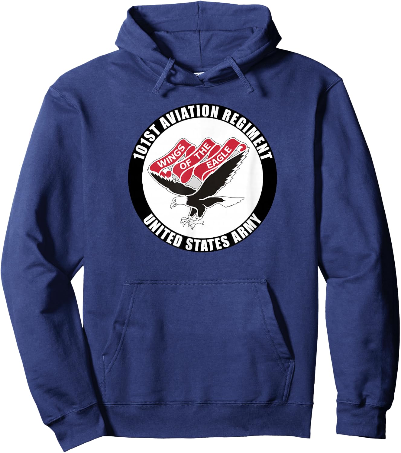 101st Aviation Regiment United States Army Veteran Military Hoodie - Hoodie | Navy