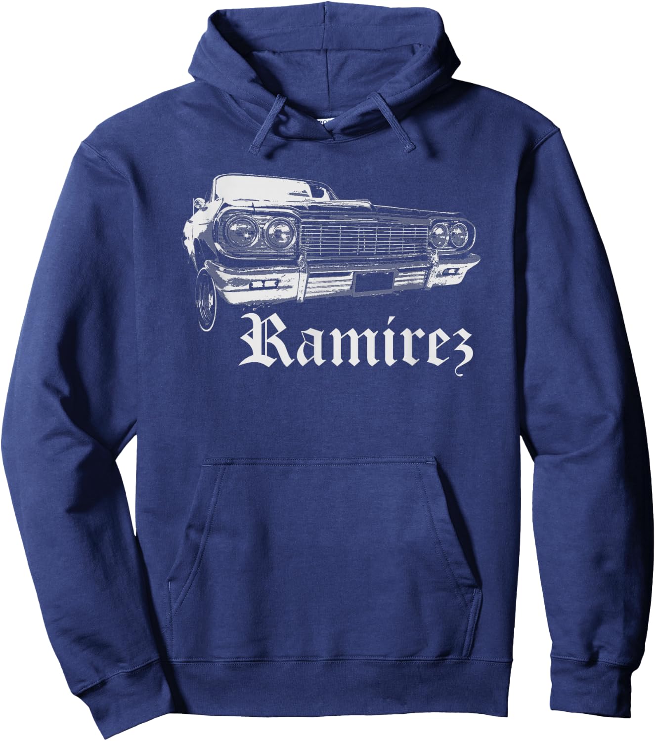 Ramirez Shirt Lowrider Cali Family Reunion Gift Hoodie - Hoodie | Navy