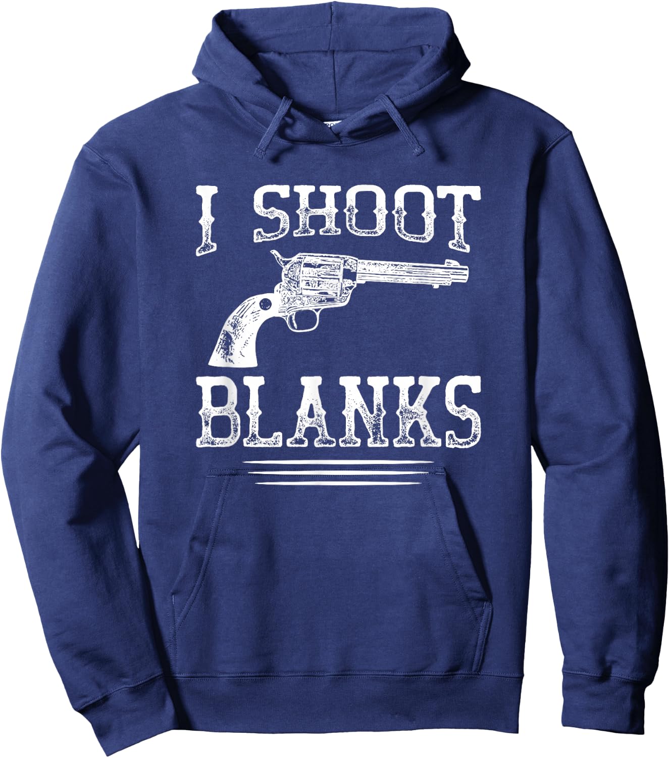 Shooting Blanks Funny Vasectomy Hoodie - Hoodie | Navy