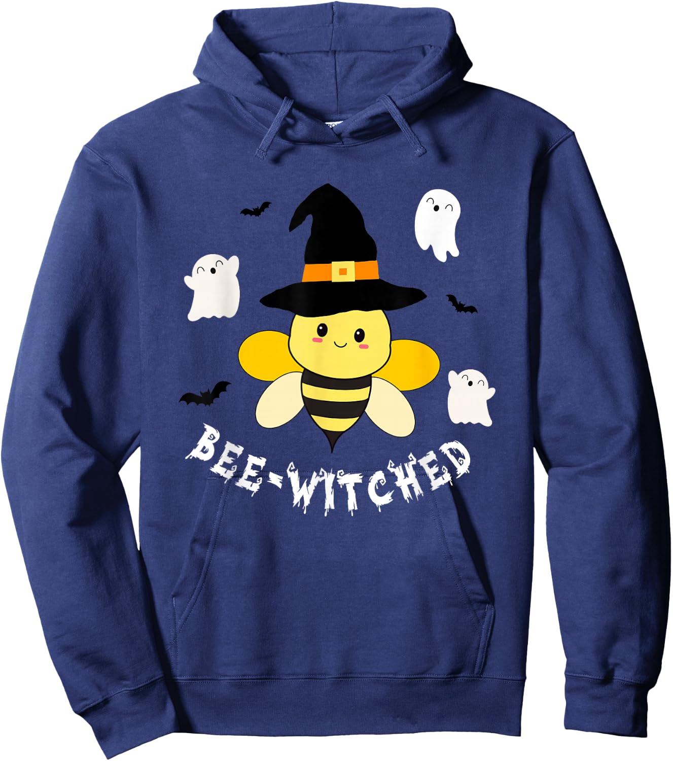Cute beekeeper halloween costume funny bee pun bee-witched Hoodie - Hoodie | Navy