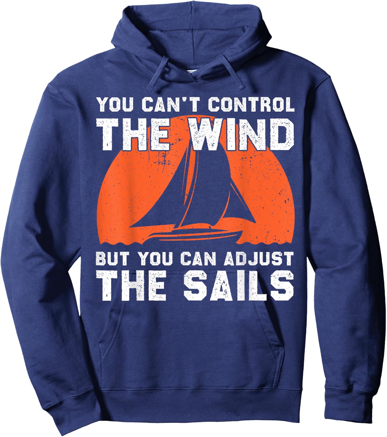 Funny Sailing Art Women Sailor Sail Boat Lovers Hoodie - Hoodie | Navy