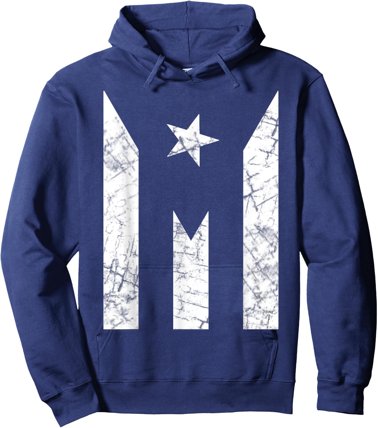 Puerto Rico Flag Shirt - Black Paro Nacional Flag Hoodie - Hoodie | Navy