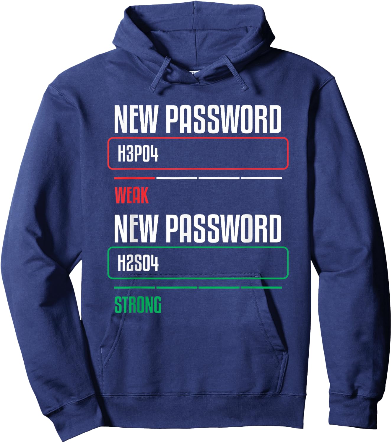 New Password Chemistry Quote For A Science Teacher Chemistry Hoodie - Hoodie | Navy