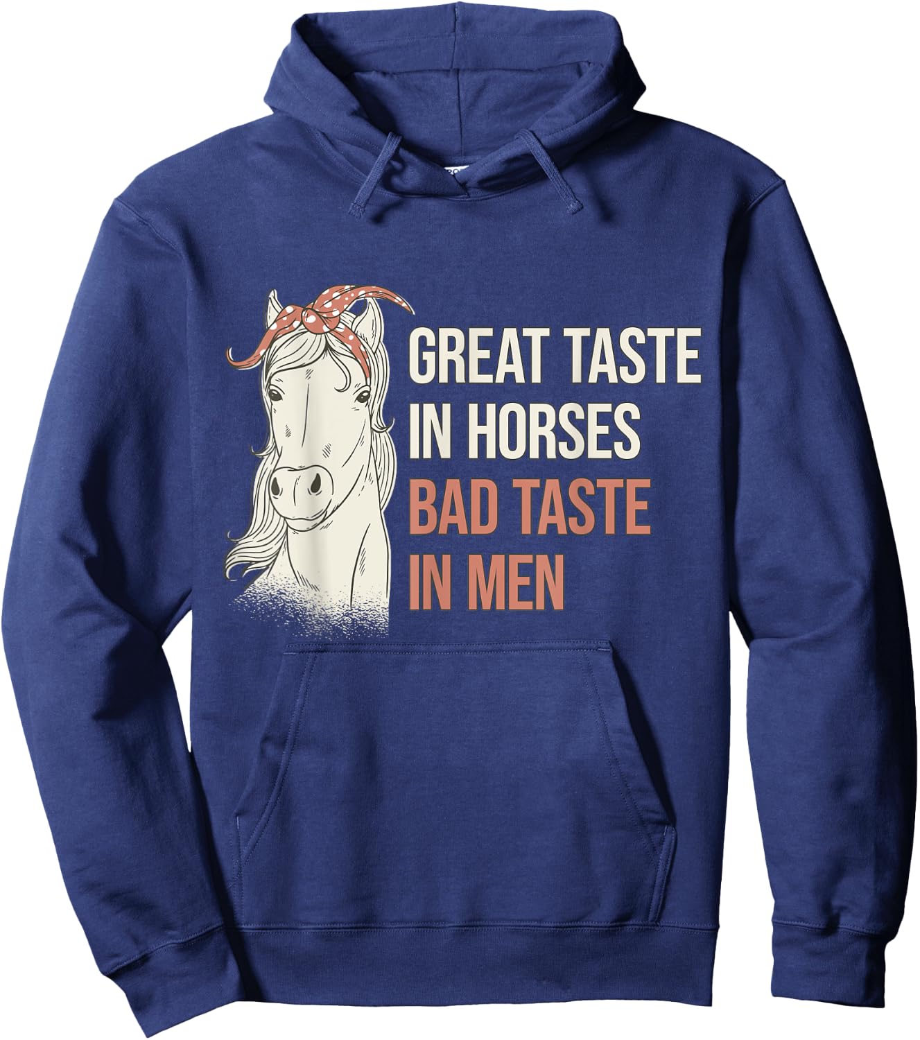 Horse Rider Woman - Horseback Riding Hoodie - Hoodie | Navy