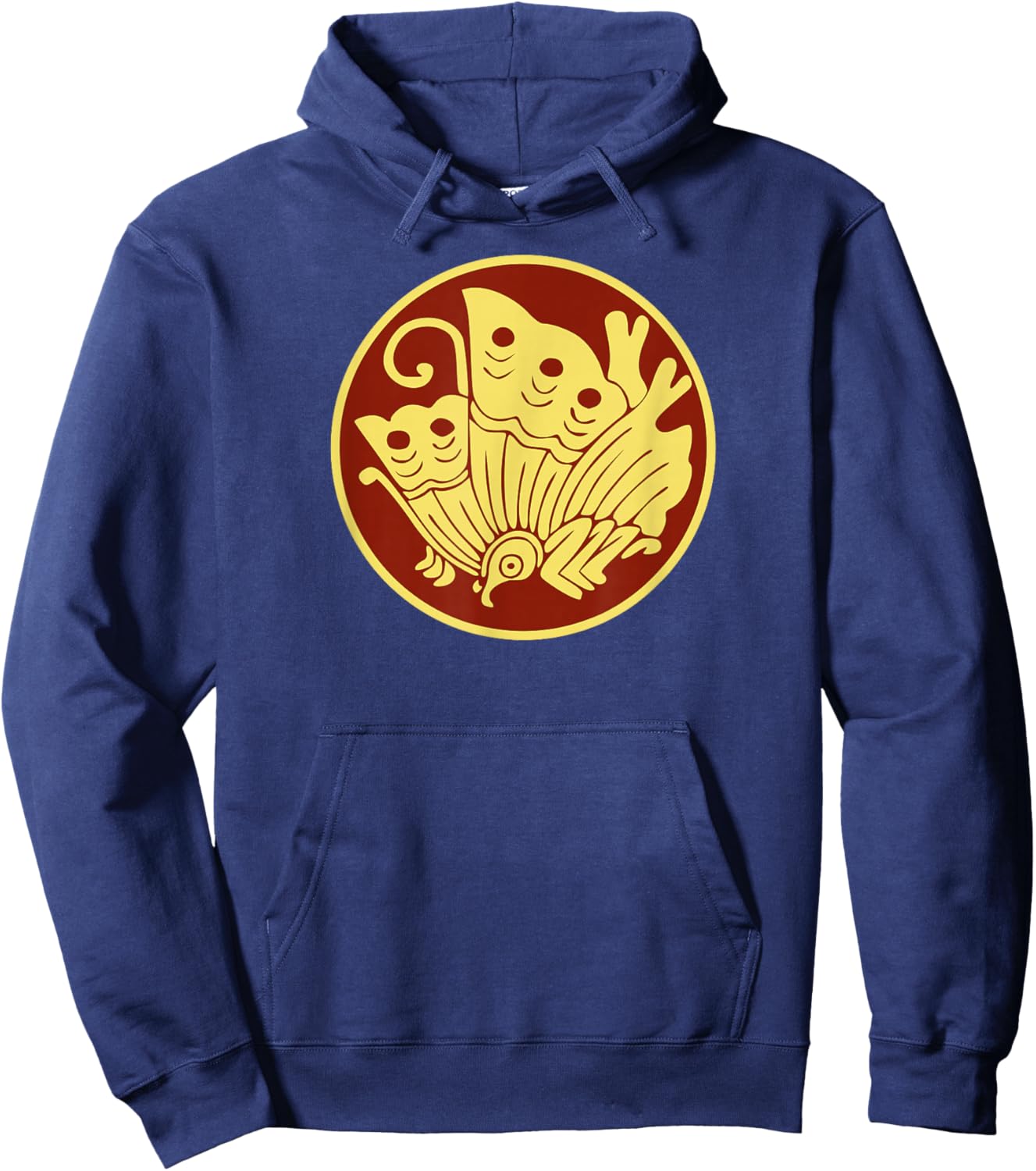 Taira Clan Mon Kamon Japanese Crest Symbol Hoodie - Hoodie | Navy