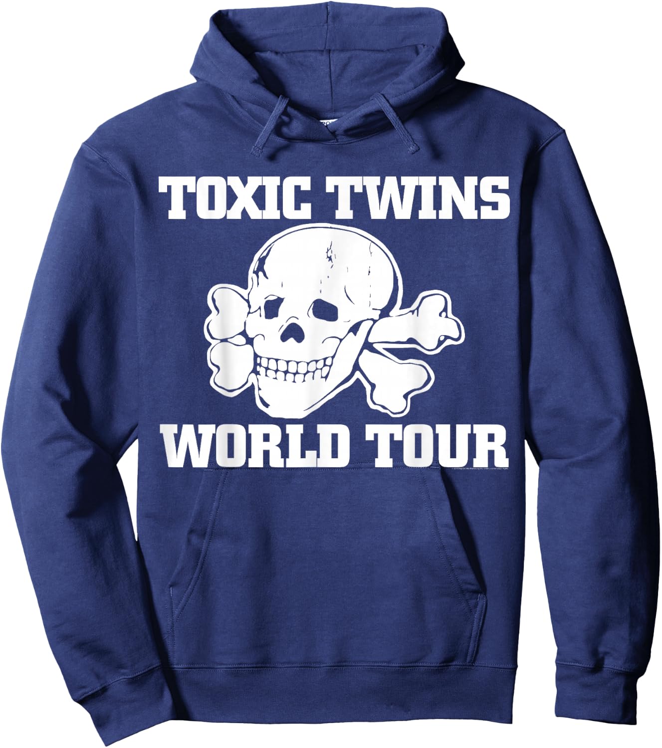 Aerosmith -Adults Black Toxic Twins Hoodie - Hoodie | Navy