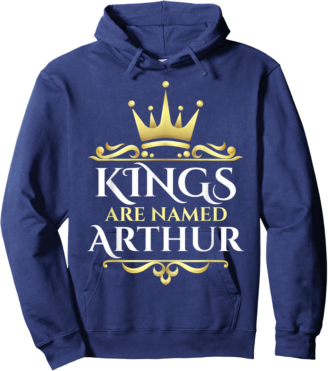 Kings Are Named Arthur Hoodie - Hoodie | Navy