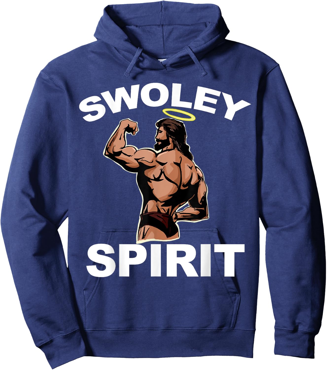 Swoley Spirit funny Jesus Swoley Spirit Hoodie - Hoodie | Navy