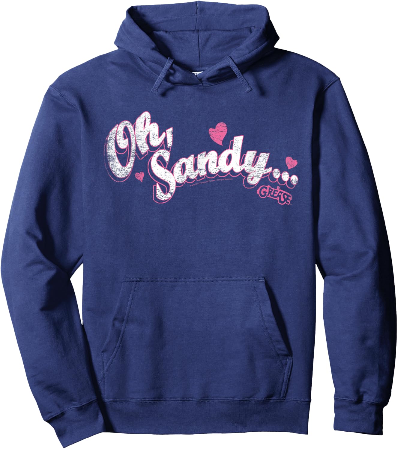 Grease Oh Sandy Hoodie - Hoodie | Navy
