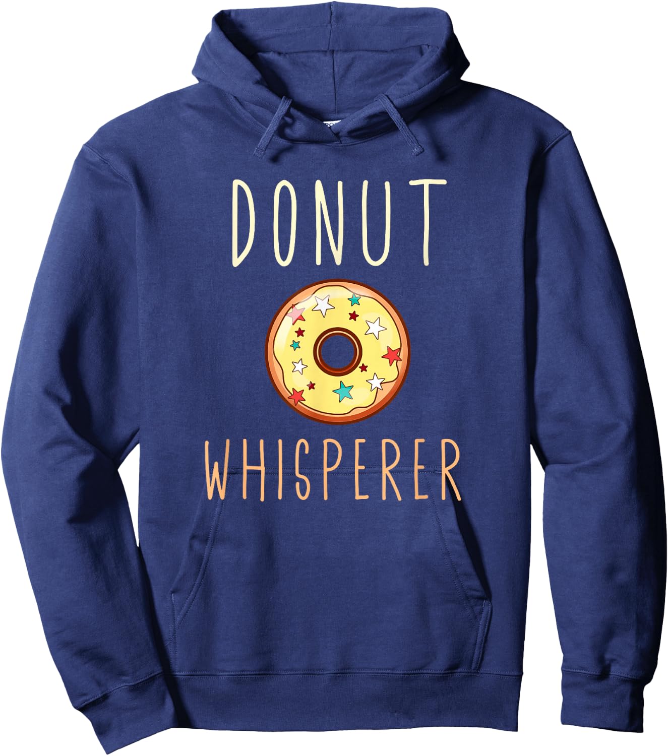 Donut Whisperer Funny Lover Baker Baking Doughnut Hoodie - Hoodie | Navy