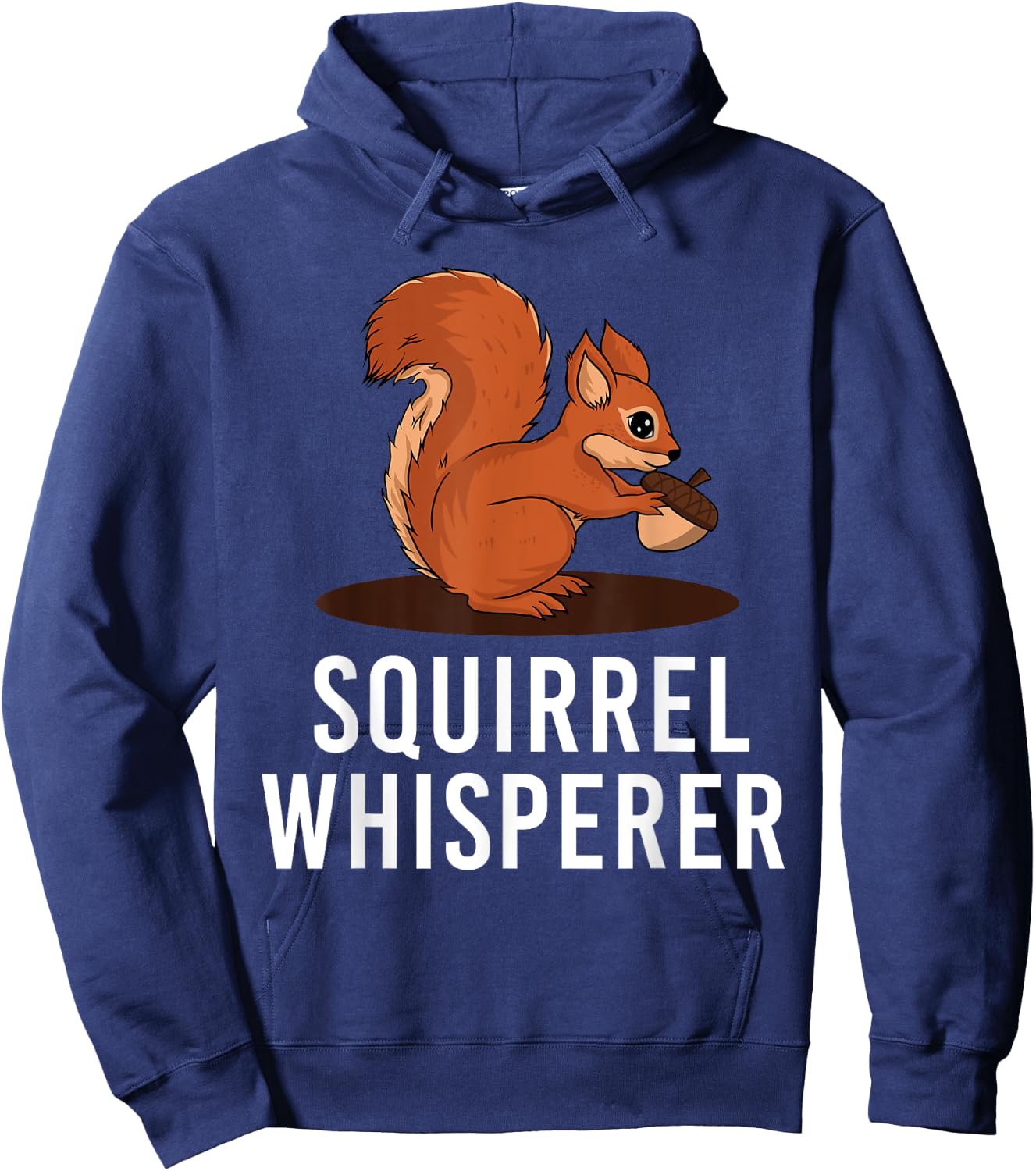 Cute Squirrel Art Women Kids Rodent Squirrel Lovers Hoodie - Hoodie | Navy