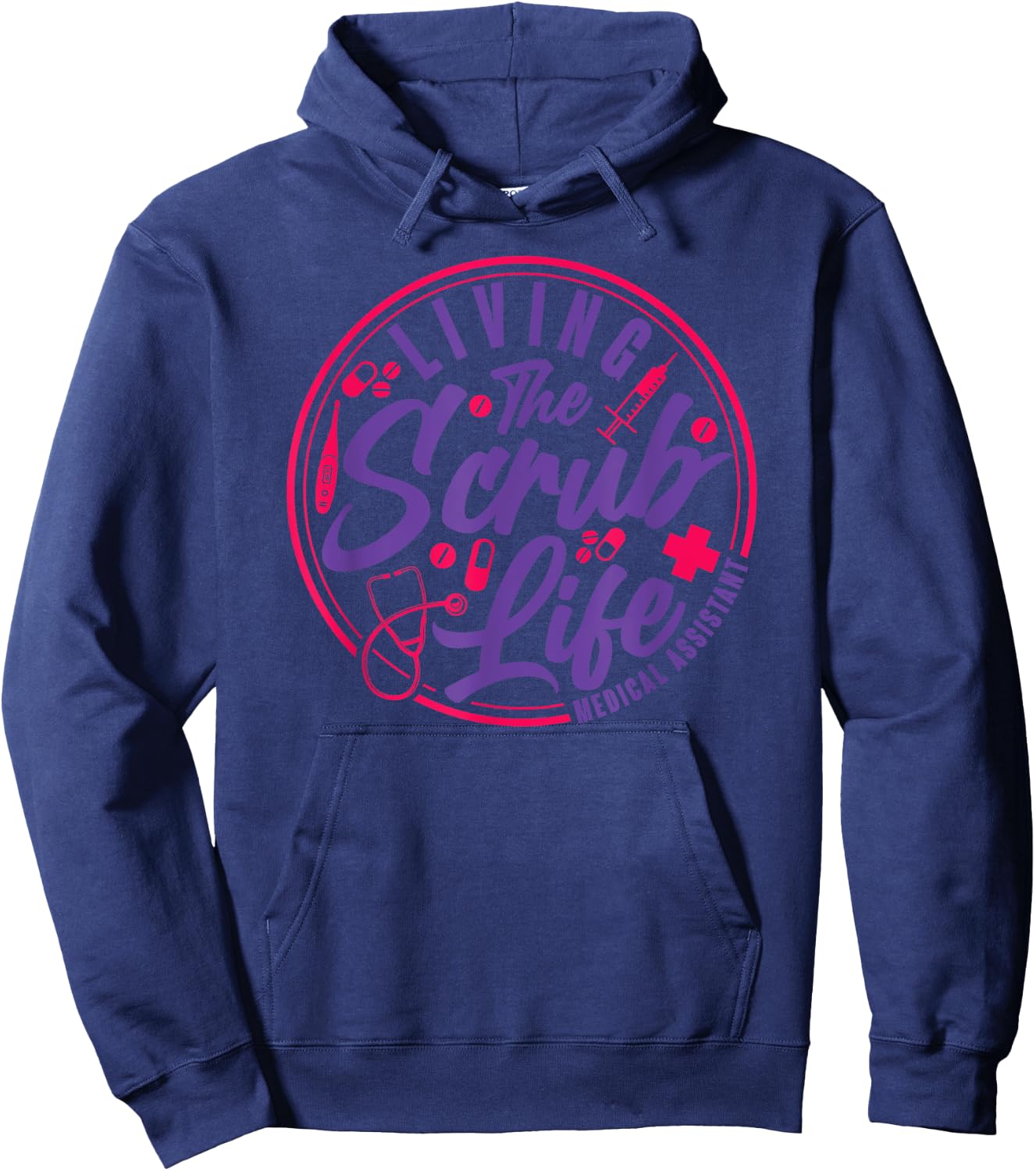 Certified Medical Assistant CMA Hoodie - Hoodie | Navy