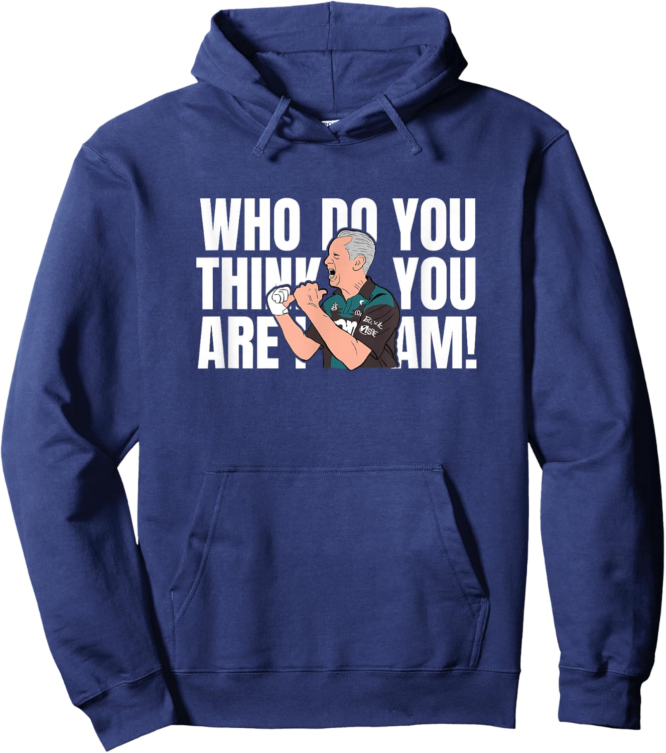 Barely Funny Men's Black Bowling , Small Hoodie - Hoodie | Navy