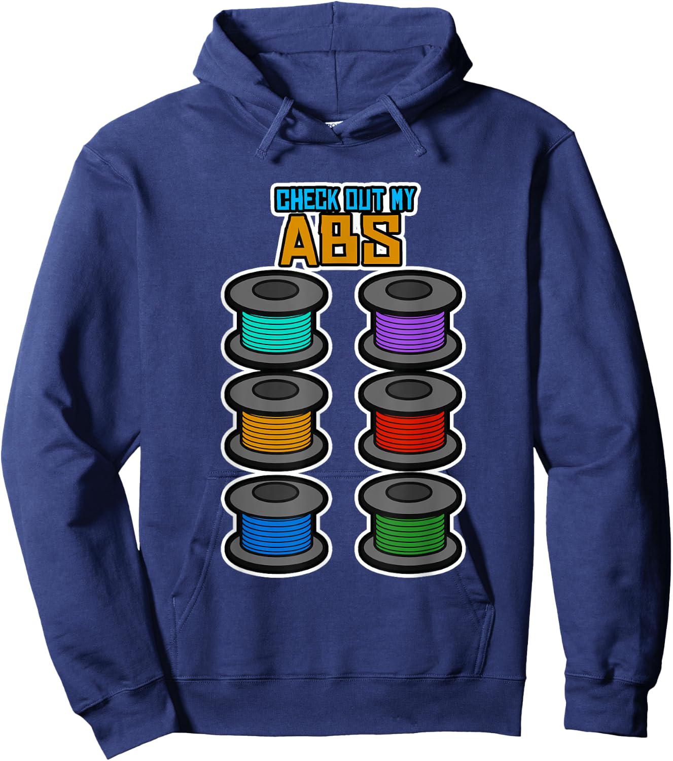 3D Printer Nerd Funny Printing Shirt Cool Print Gift Hoodie - Hoodie | Navy