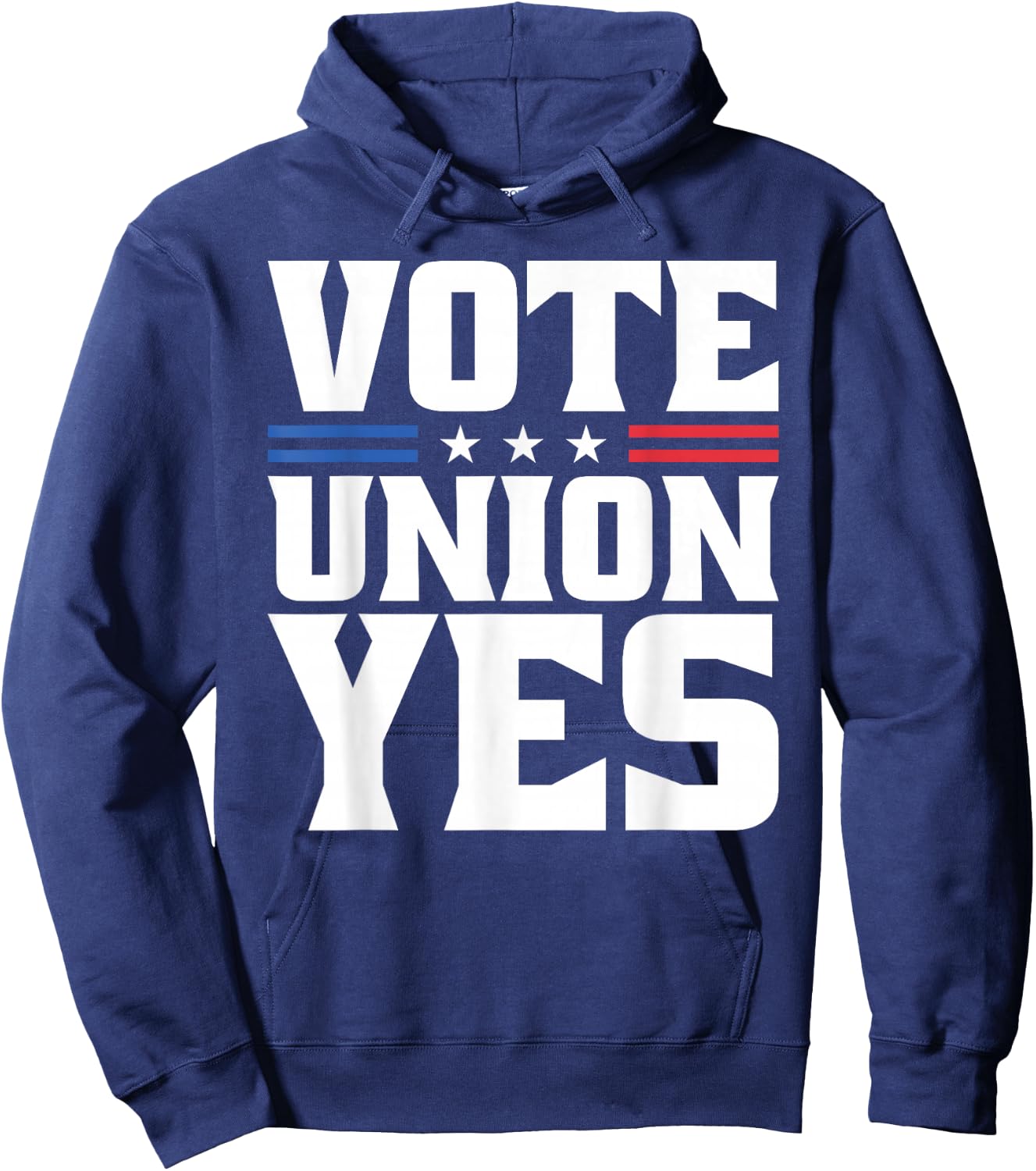 Vote Union Yes For Pro Labor Union Workers Hoodie - Hoodie | Navy