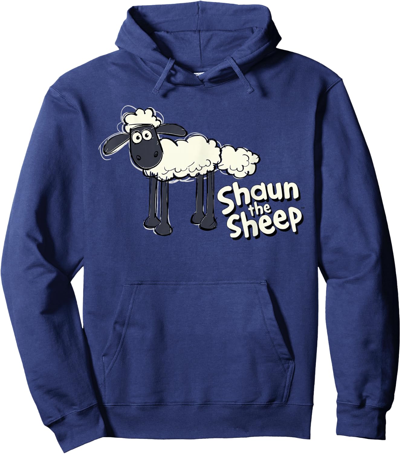 Shaun The Sheep: Shaun Doodle Hoodie - Hoodie | Navy