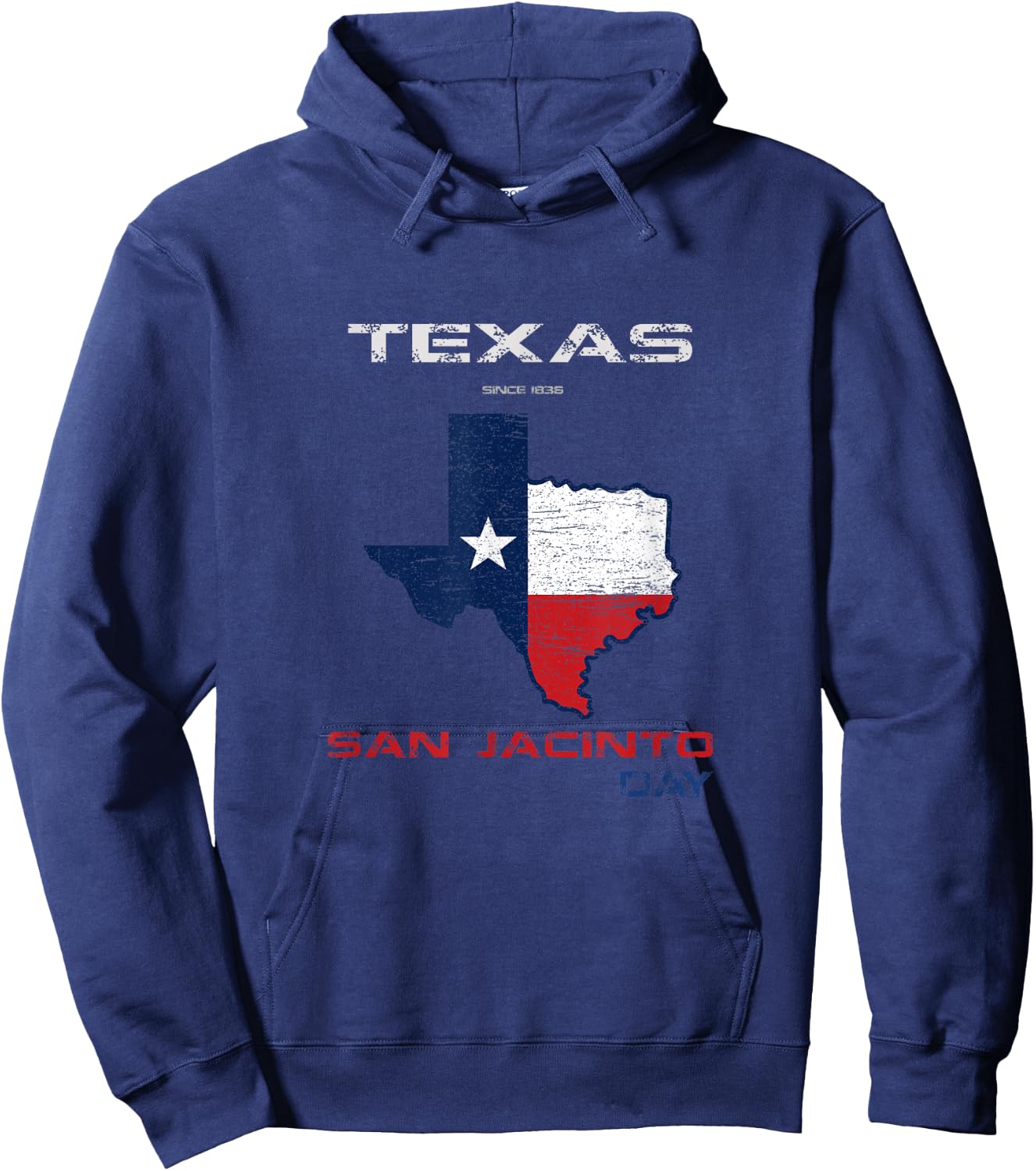 TEXAS San Jacinto Day Pride Texans Novelty San Jacinto Hoodie - Hoodie | Navy