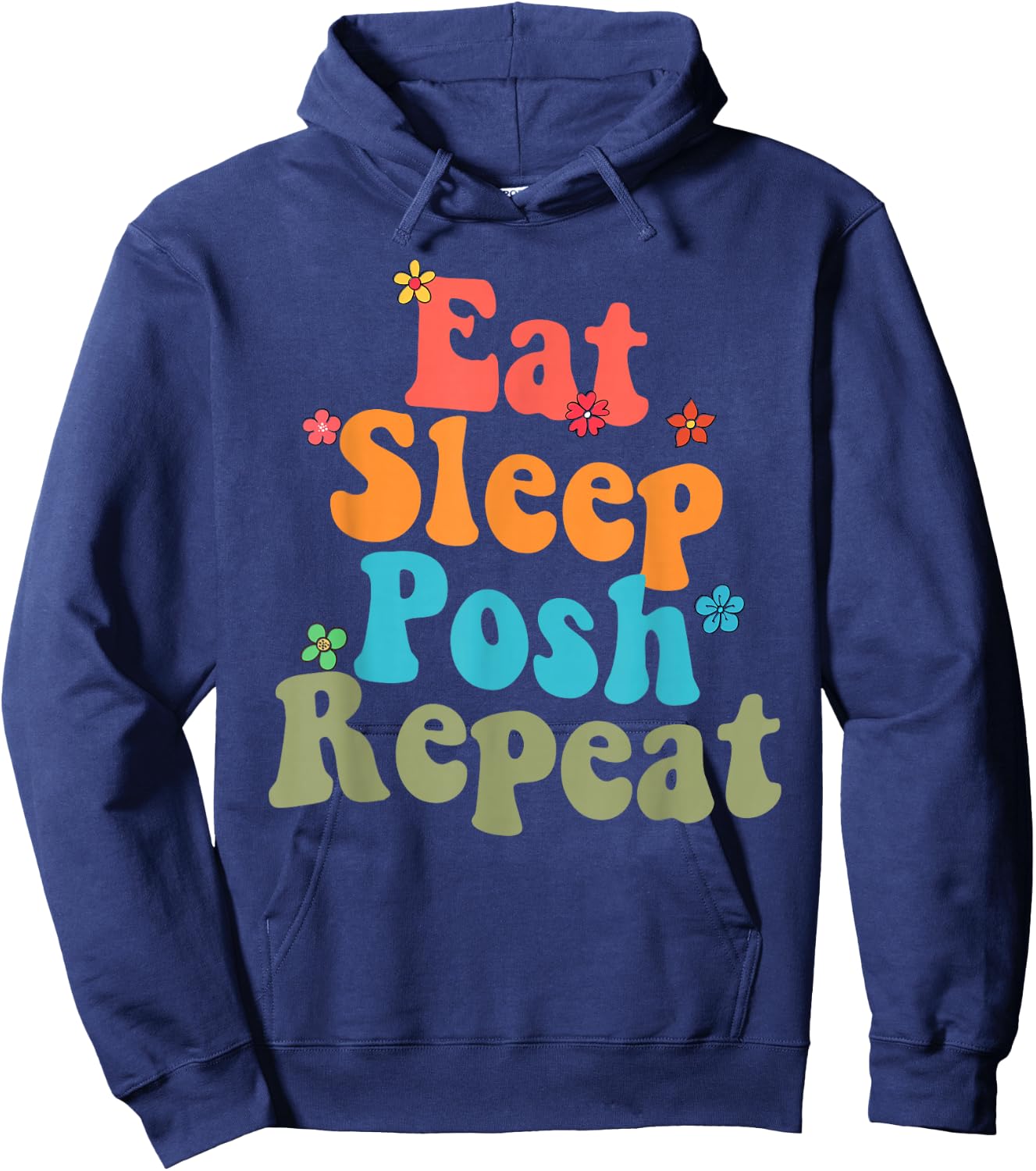 Posh Seller Online Seller Poshmark Eat Sleep Posh Repeat Hoodie - Hoodie | Navy