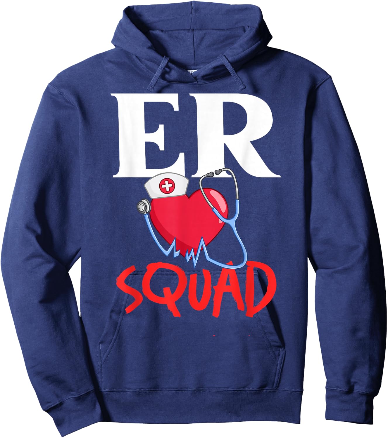 Emergency Room Technician ER Nurse Hospital Department Hoodie - Hoodie | Navy