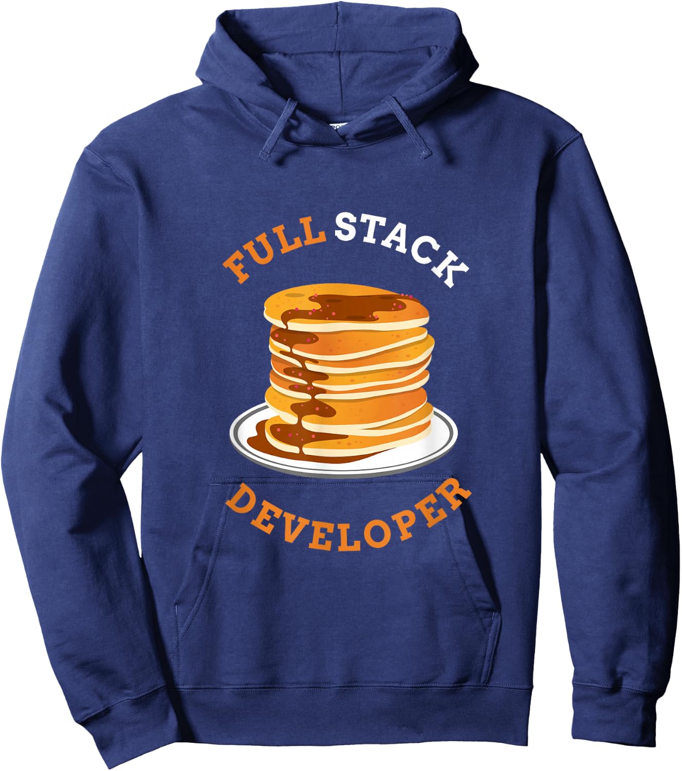 Programmer Coding Full Stack Developer Hoodie - Hoodie | Navy