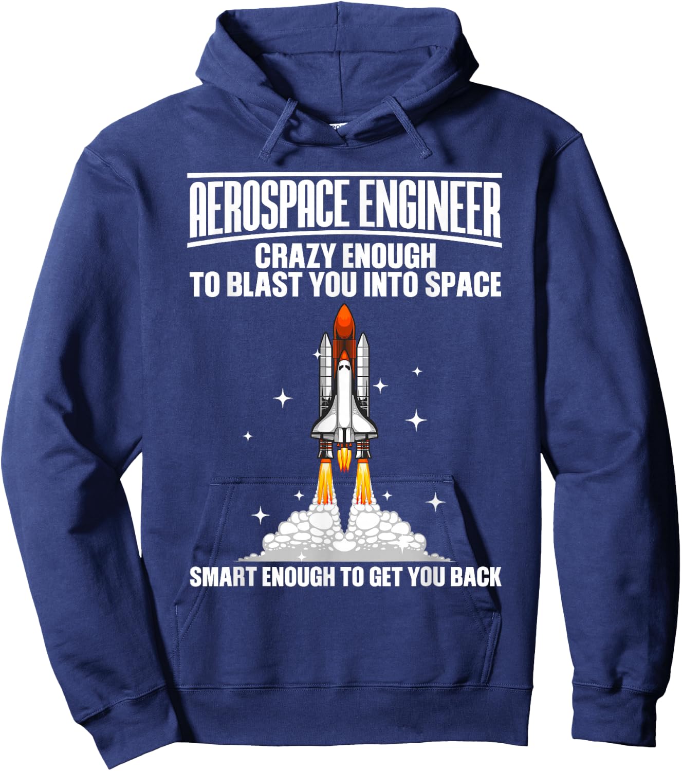 Cool Aerospace Engineer Art Women Aeronautical Space Hoodie - Hoodie | Navy