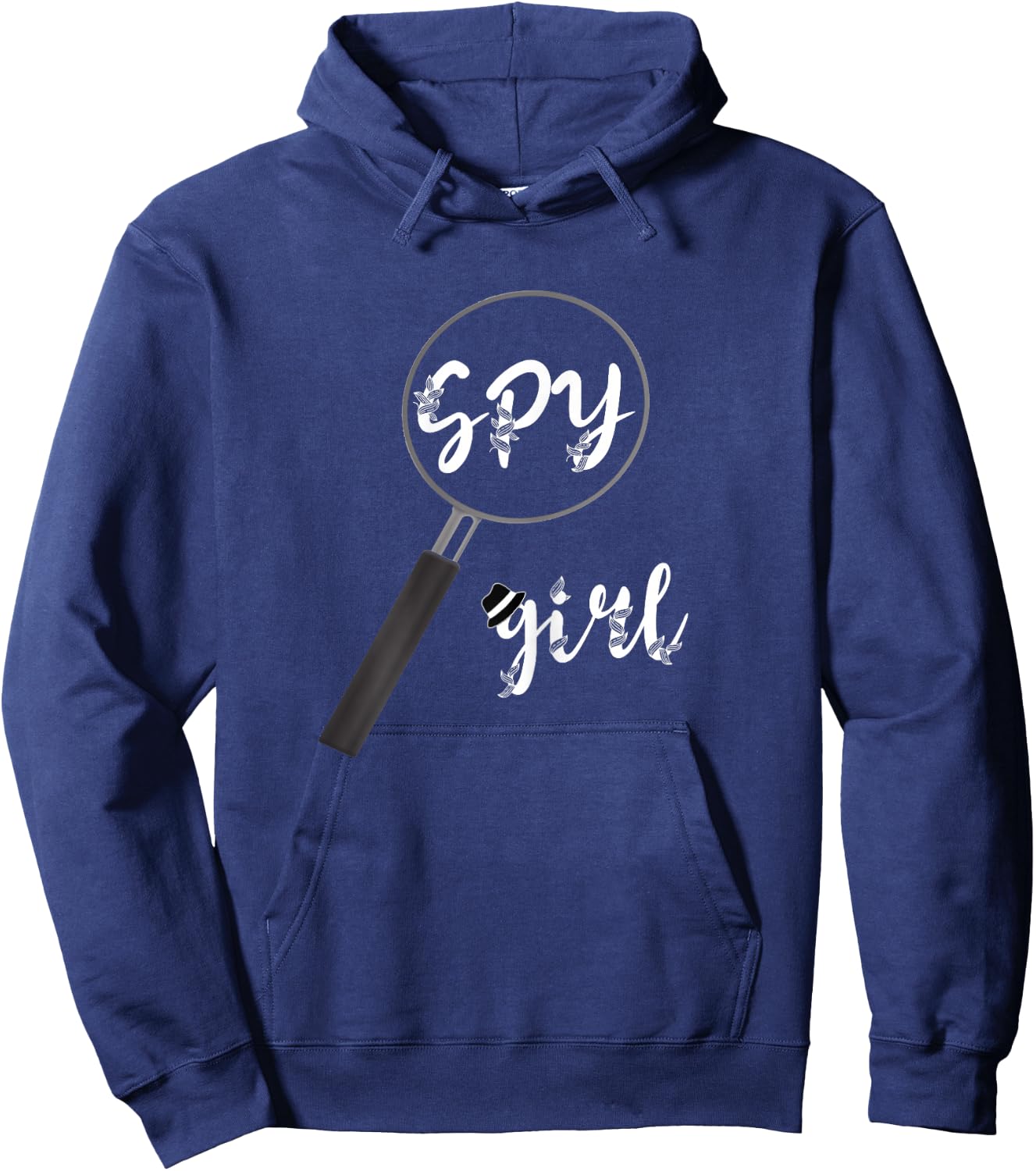 Spy Girl Espionage True Crime Private Spying Detective Hoodie - Hoodie | Navy