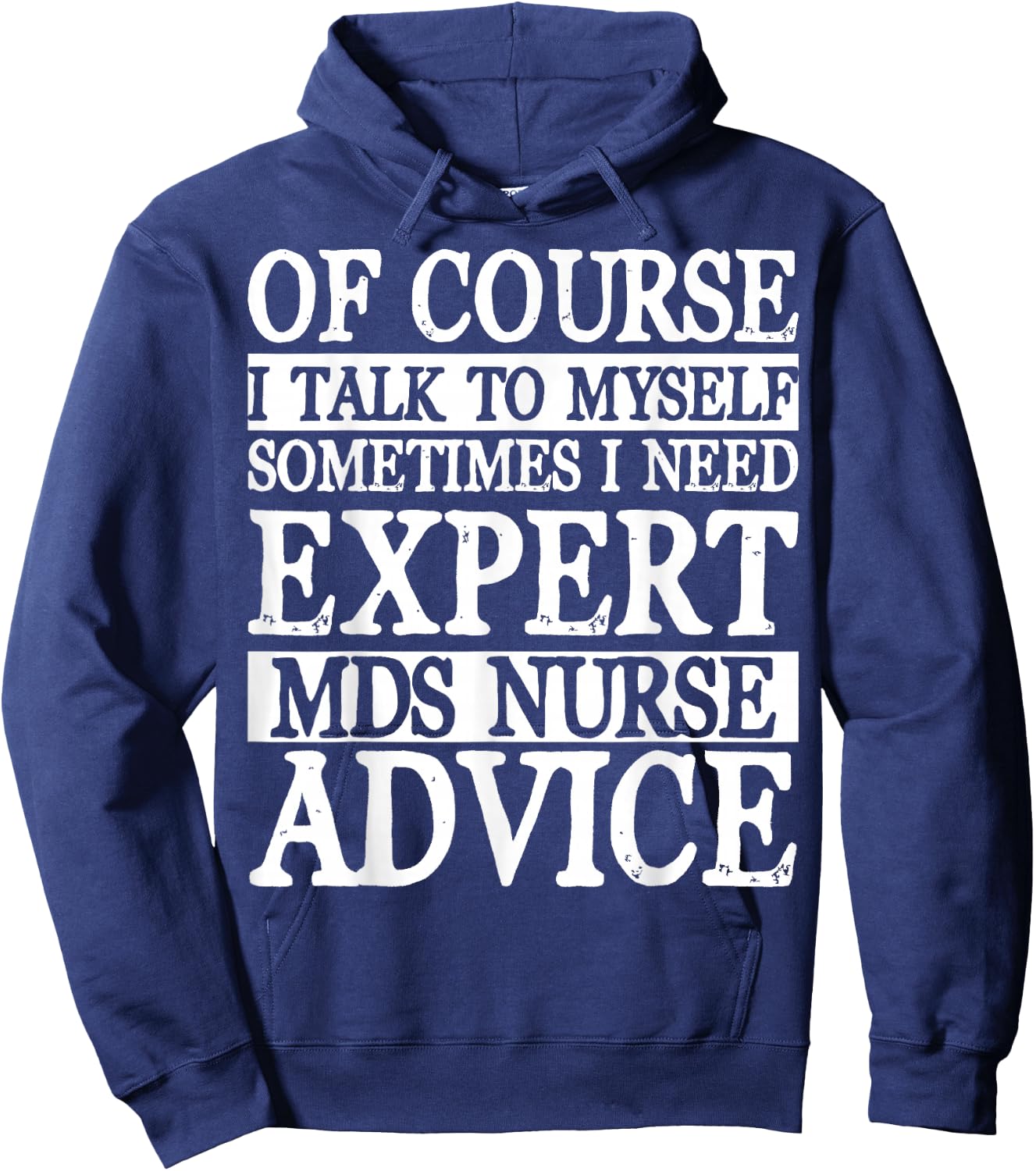 MDS Nurse Apparel - Awesome Funny Nurses Design Hoodie - Hoodie | Navy