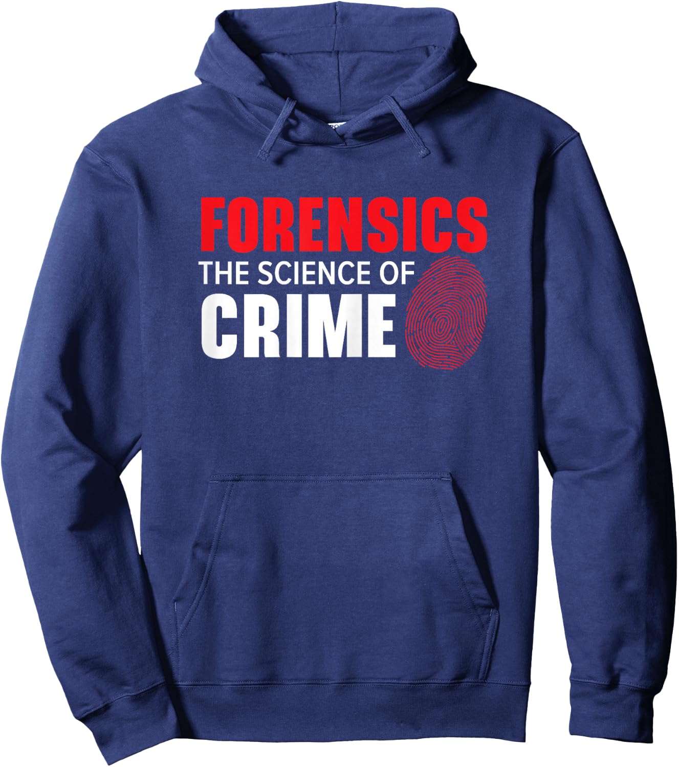 Forensics The Science of Crime Forensic Scientist Hoodie - Hoodie | Navy