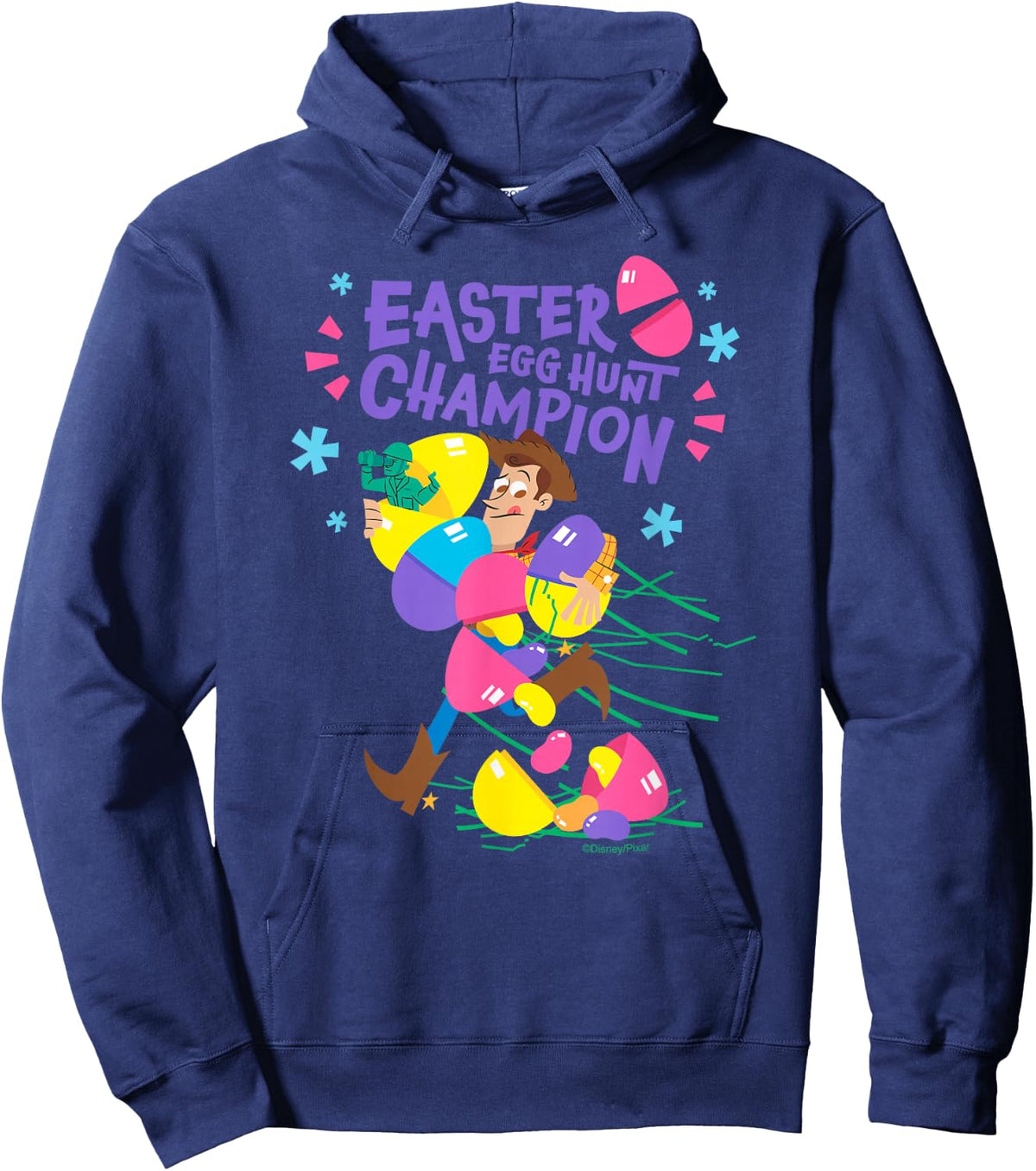 Disney and Pixar's Toy Story Woody Easter Egg Hunt Hoodie - Hoodie | Navy