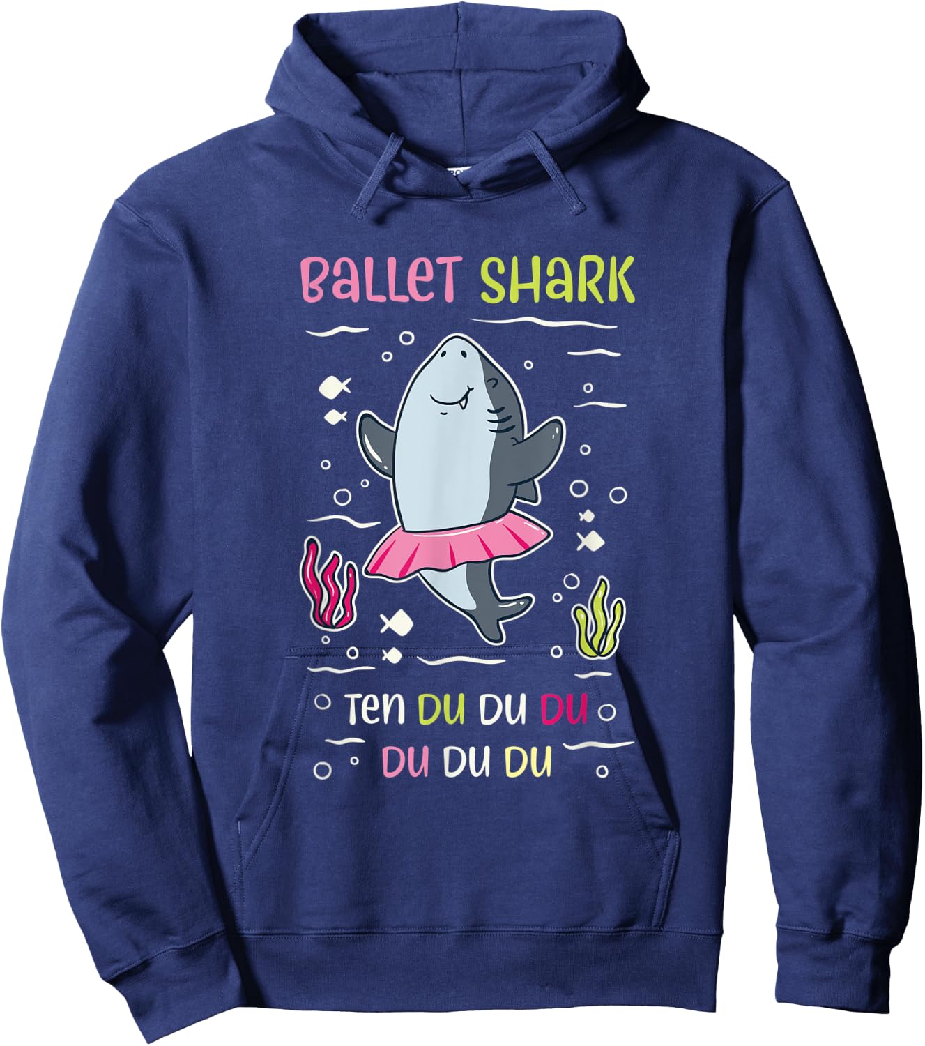 Ballet Shark ten - du du du 10 Hoodie - Hoodie | Navy