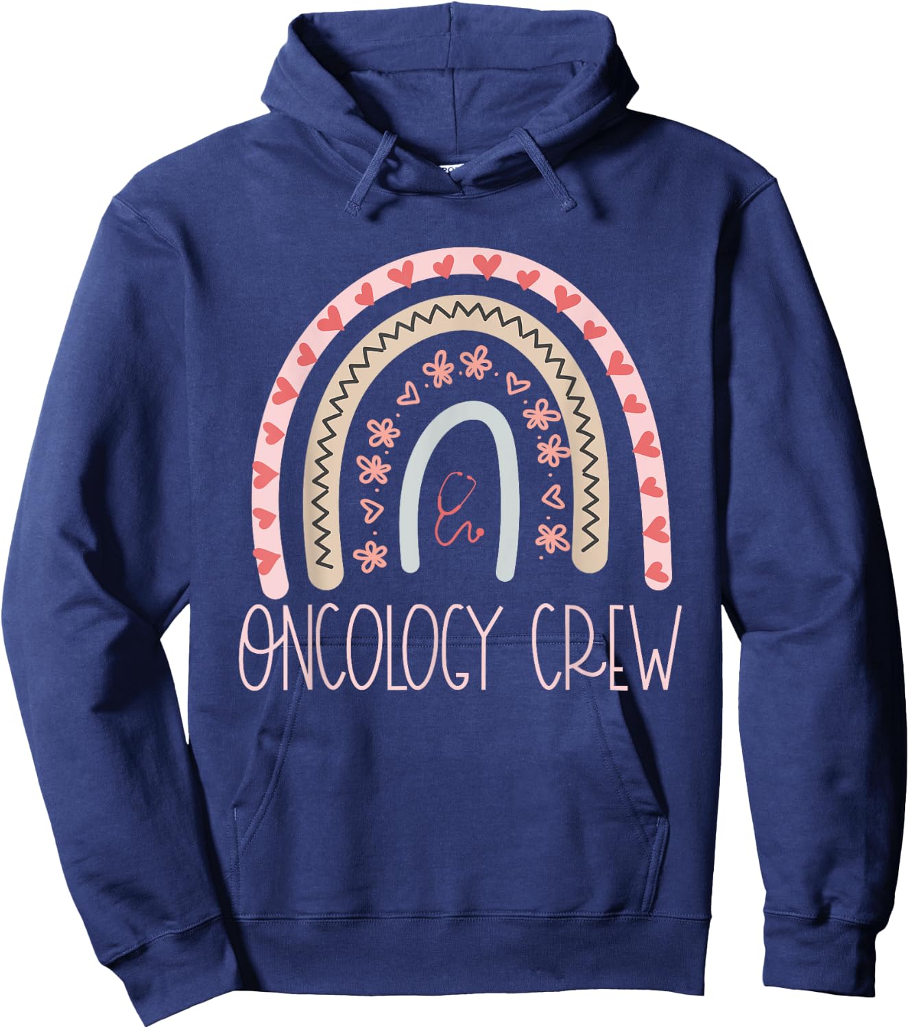 Oncology Nurse Week Medical Assistant Team Cancer Doctor Hoodie - Hoodie | Navy