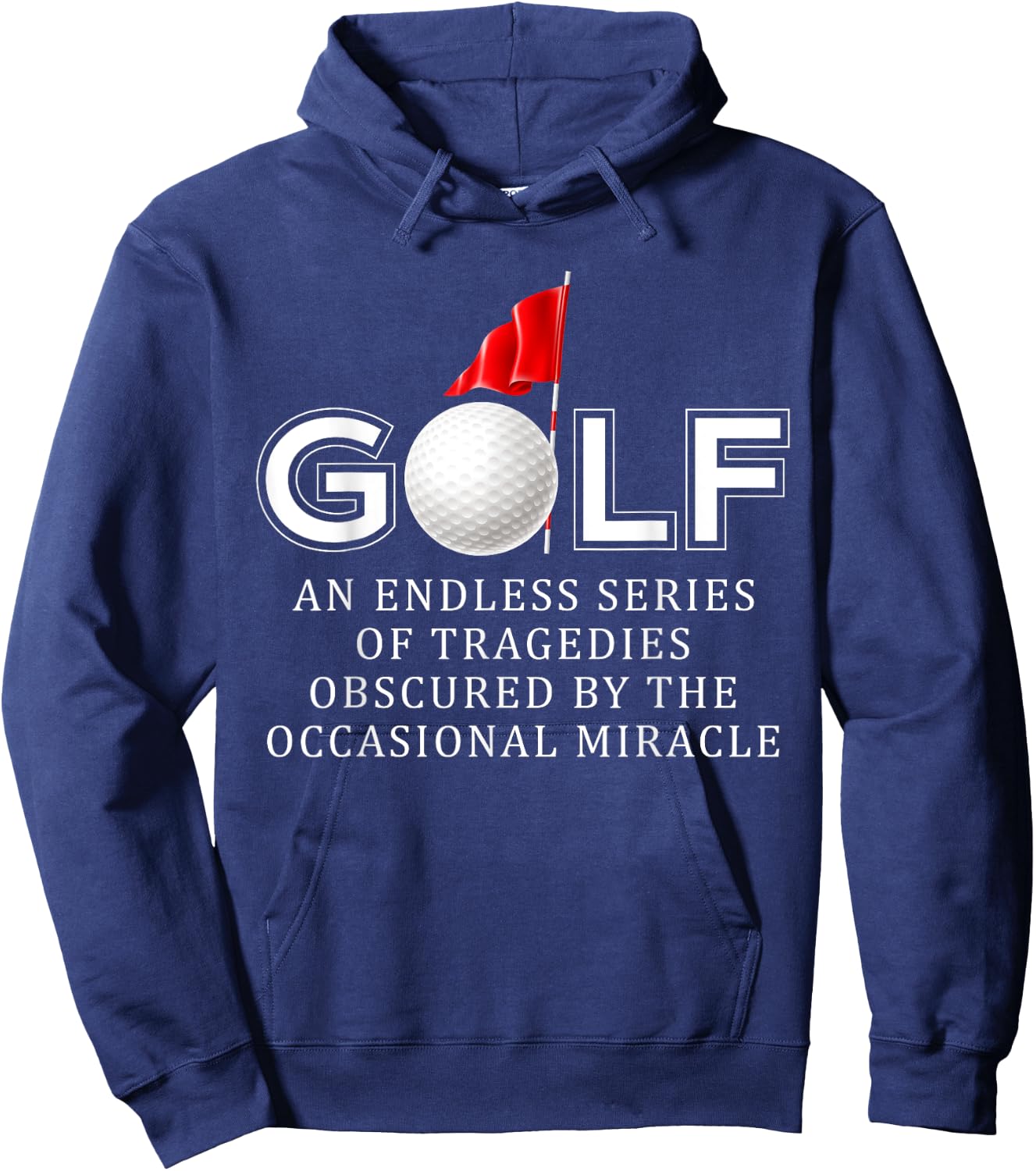 Golf Funny Golfers Golfing Sport Hoodie - Hoodie | Navy